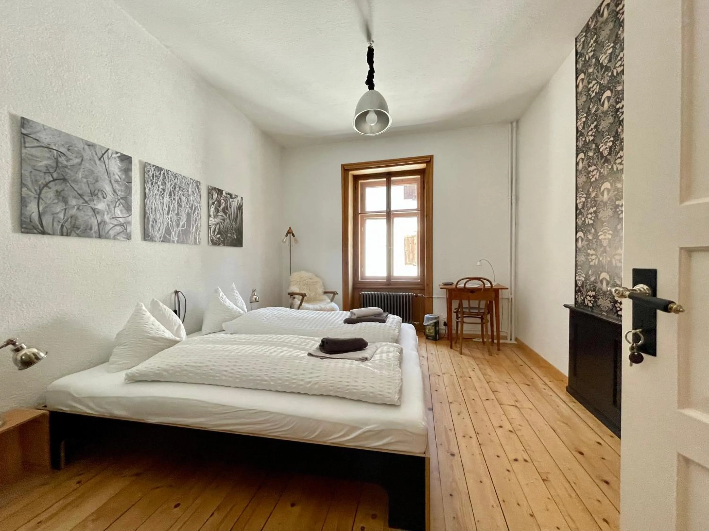 Bedroom, Bed in B&B La Scala