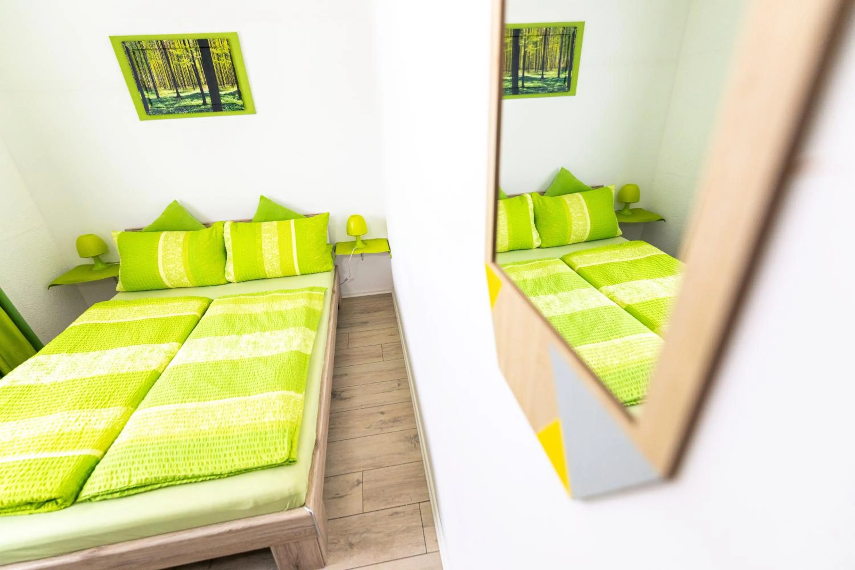 Photo of the whole room, Bed in Gasthaus Tannenhof