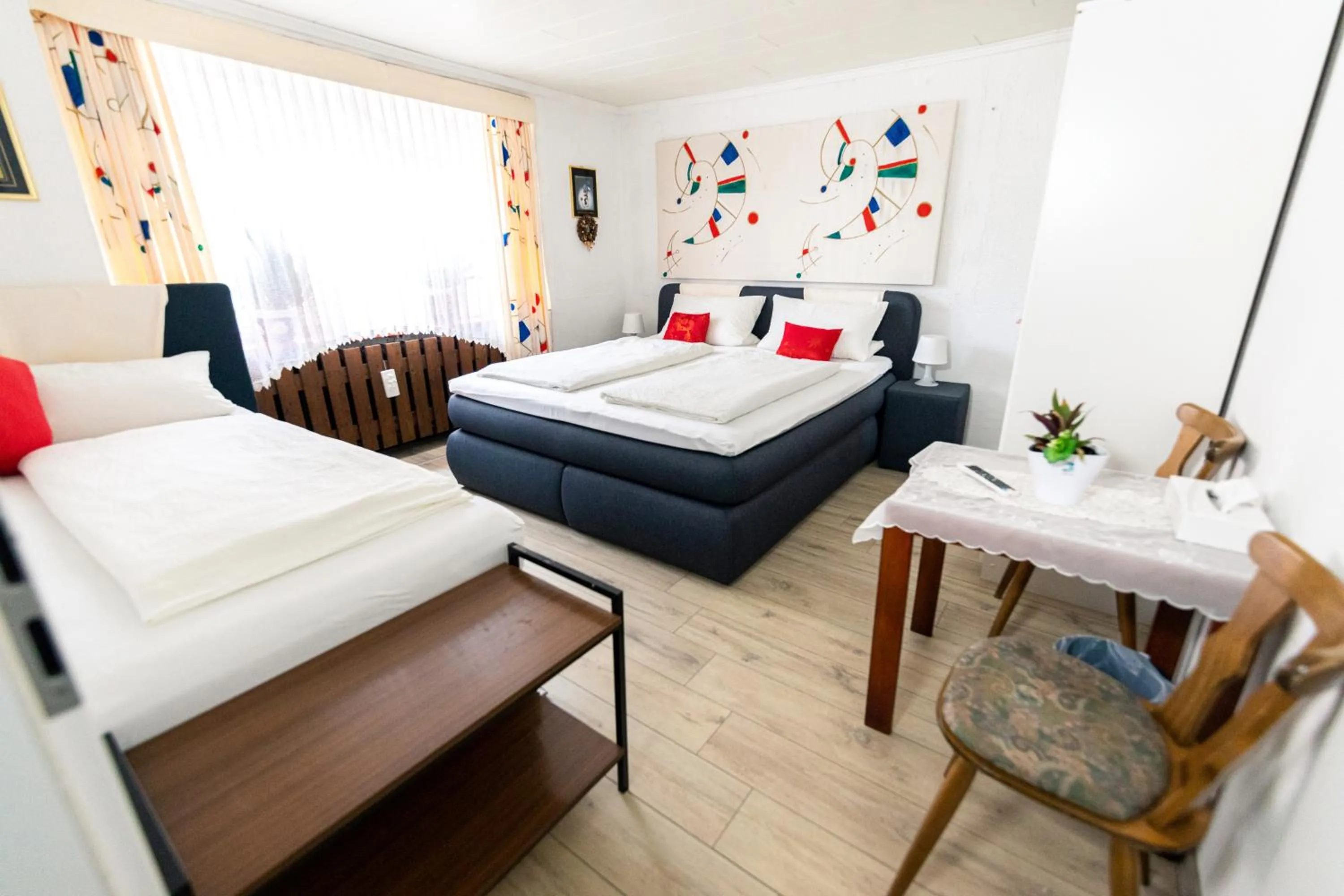 Photo of the whole room, Bed in Gasthaus Tannenhof