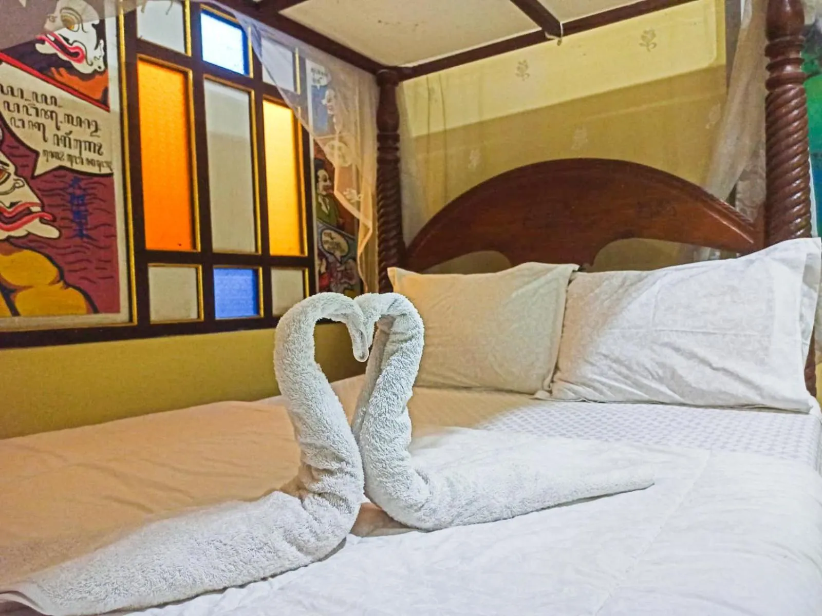 Bed in Omah Eling Medang Kamulan Borobudur