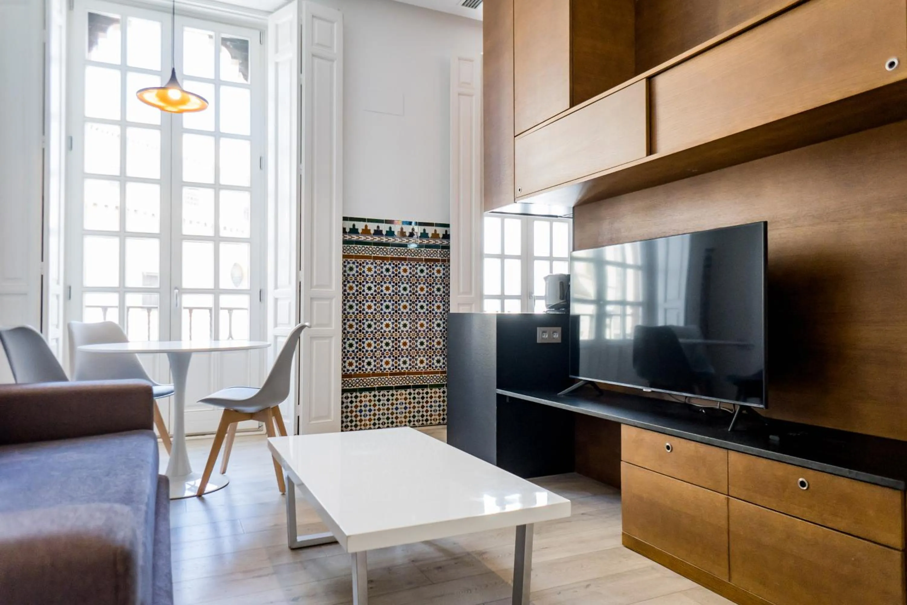 Seating area in Casa Palacio La Casa Blanca Suites