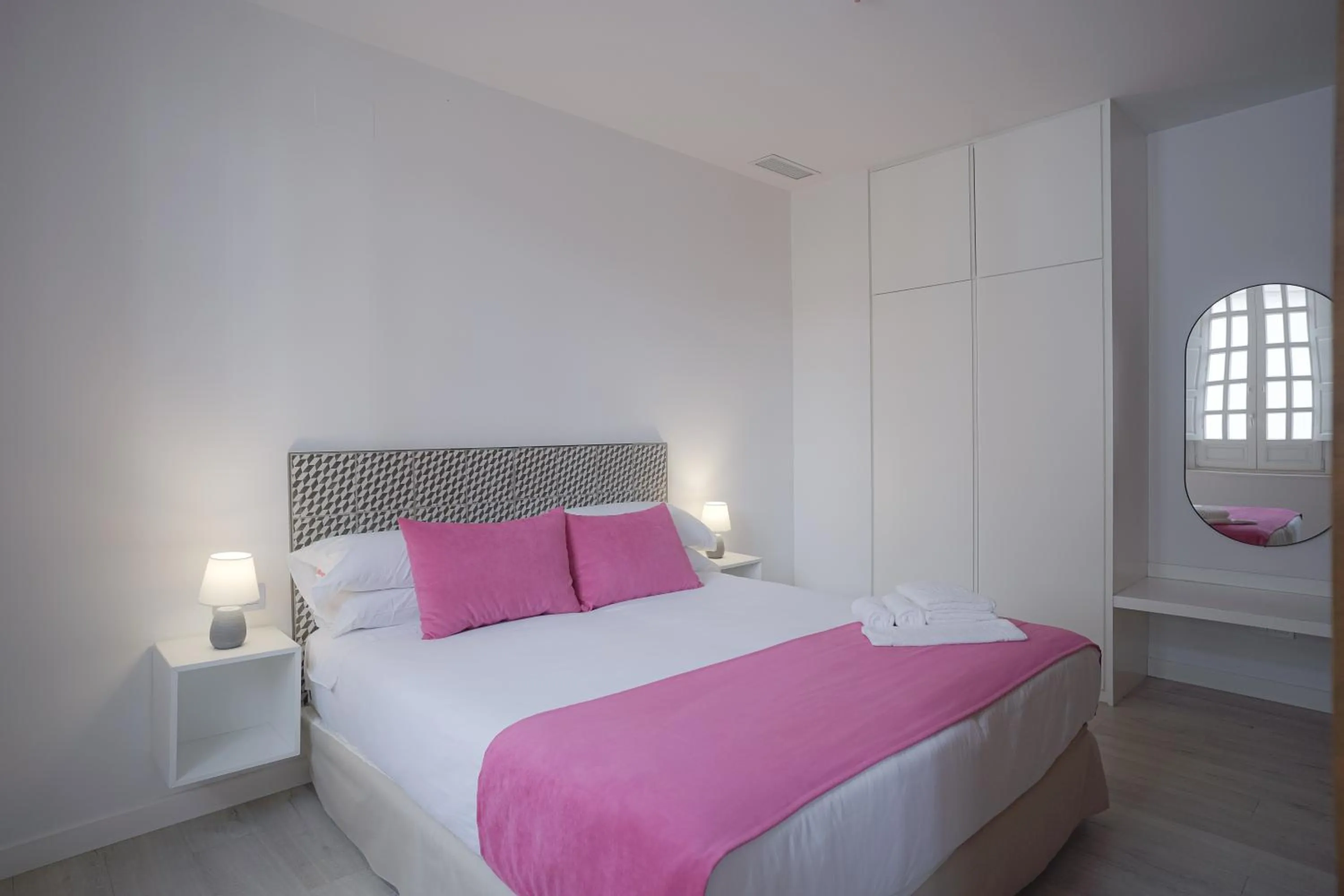 Decorative detail, Bed in Casa Palacio La Casa Blanca Suites