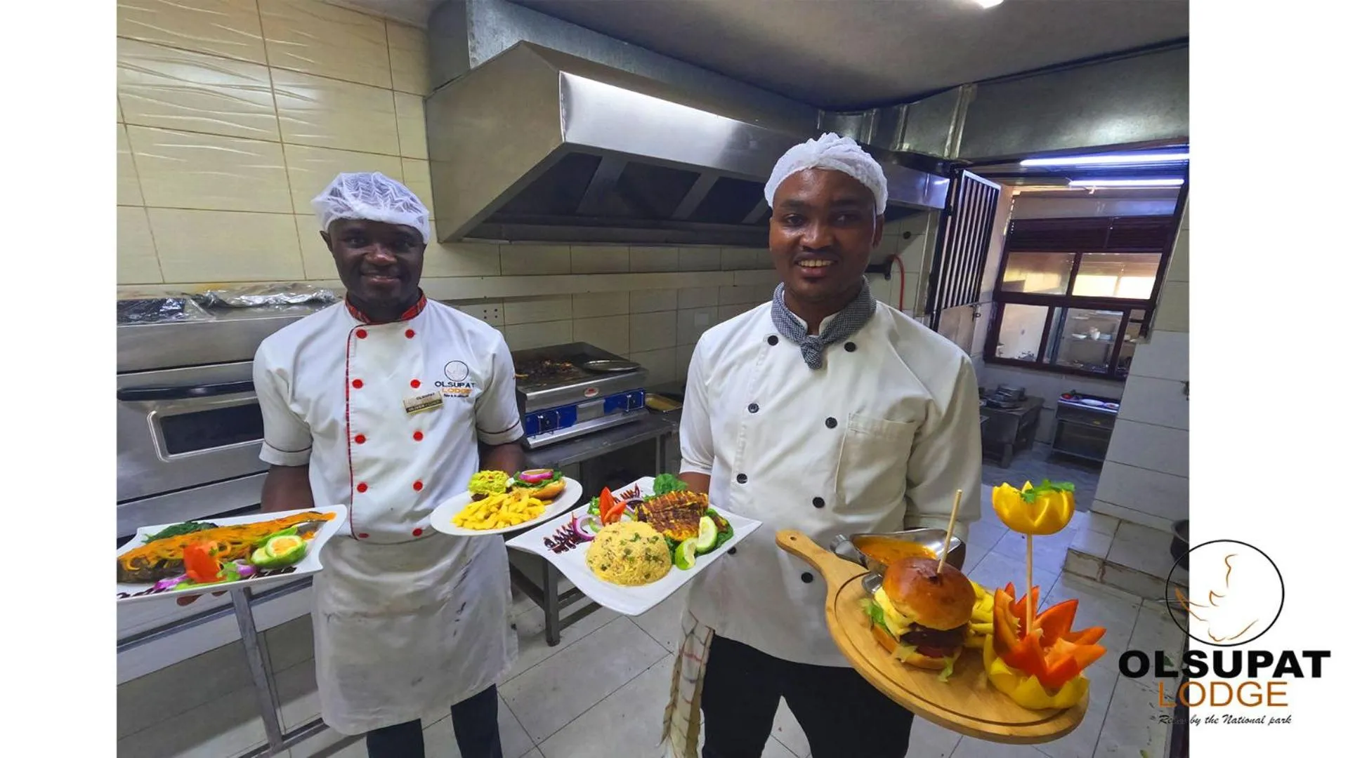 People in Olsupat Lodge