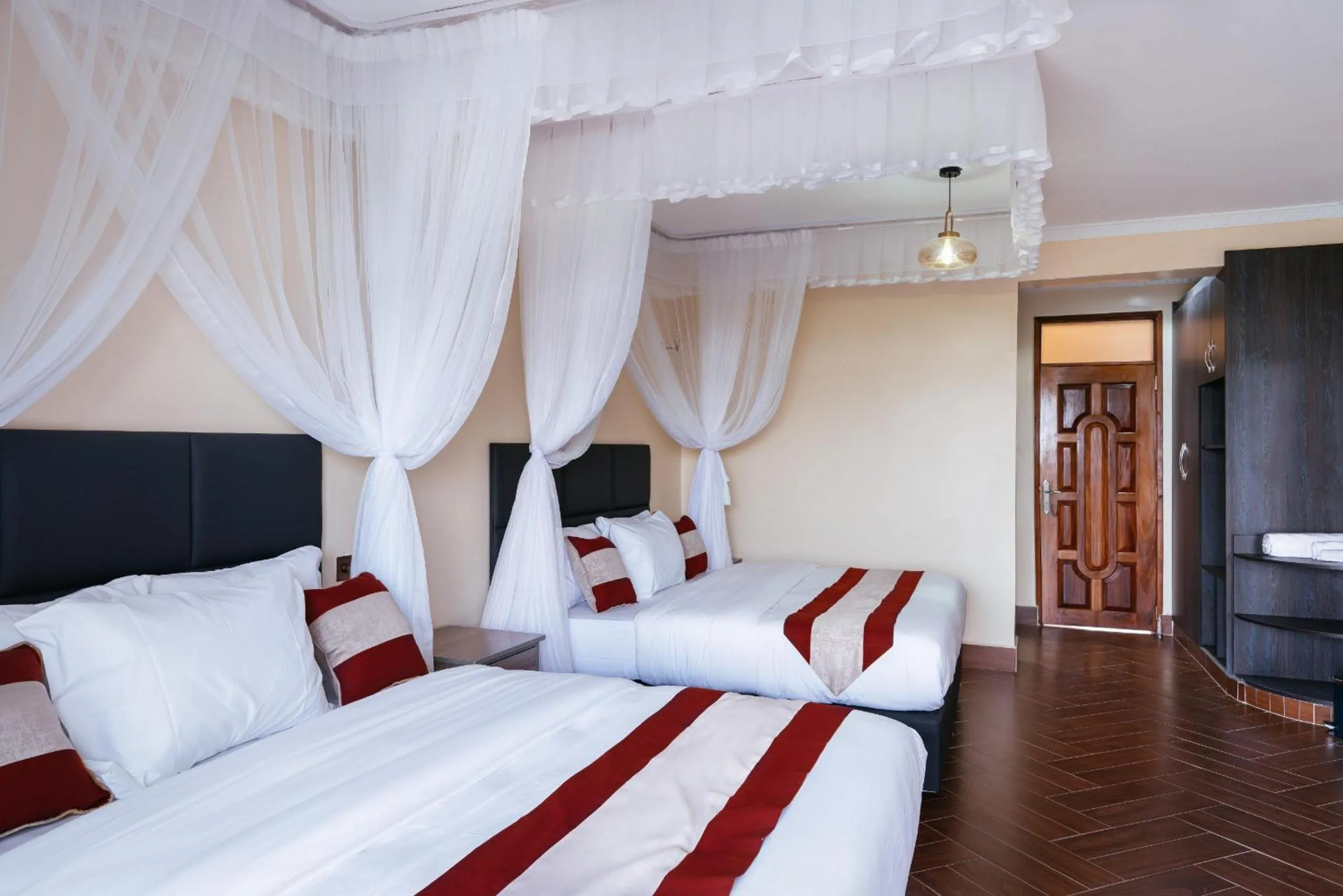 Bed in Olsupat Lodge