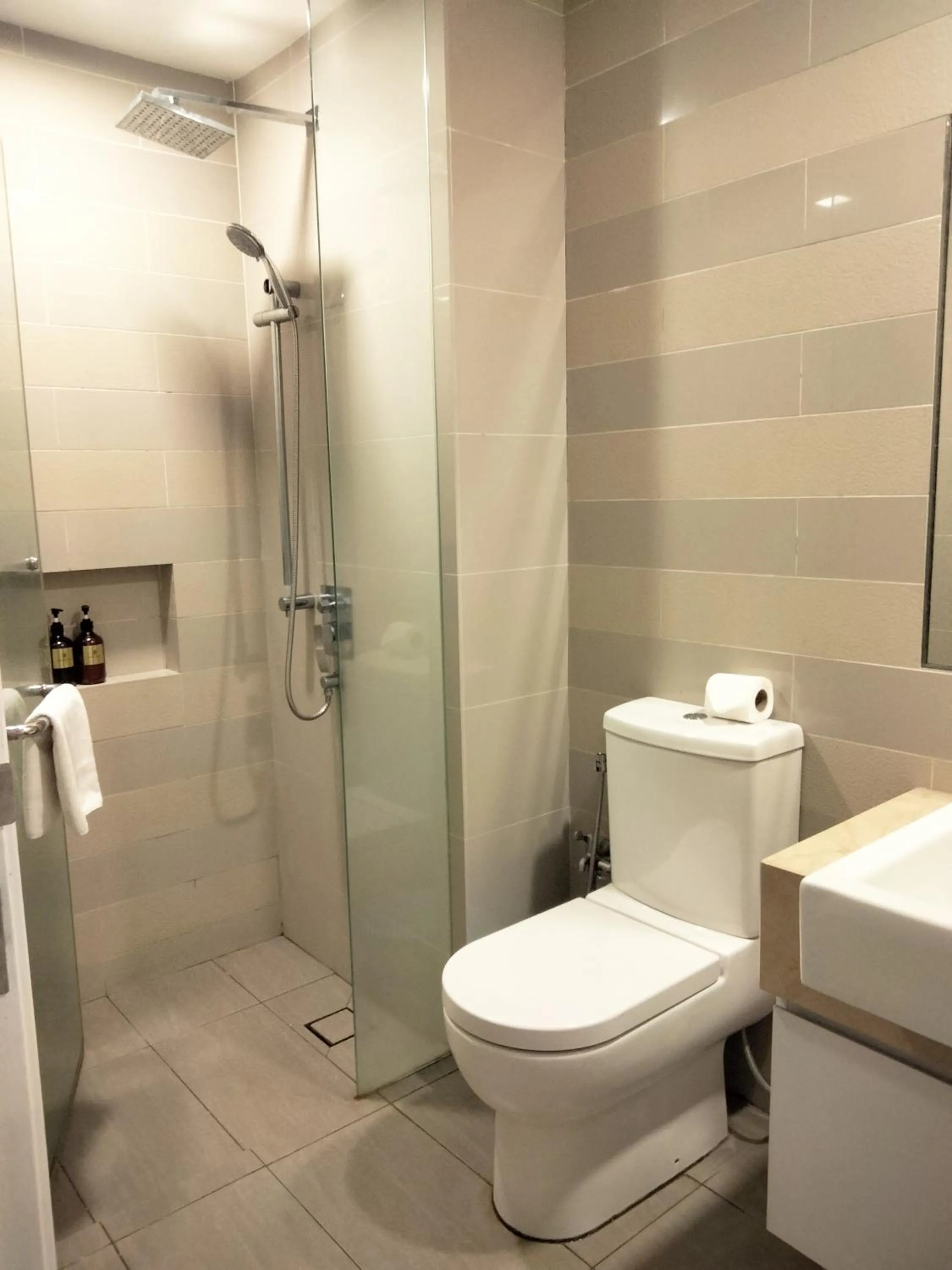 Shower in Oneiro One Bukit Ceylon