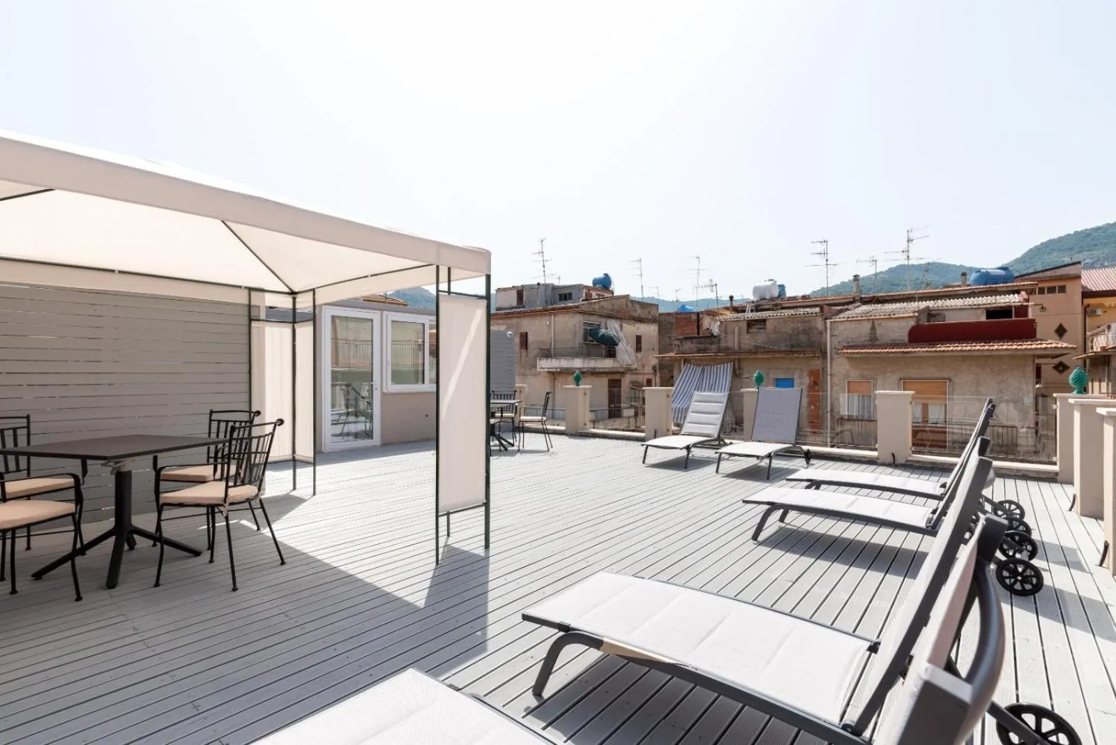 Balcony/Terrace in Affittacamere L'Eolie