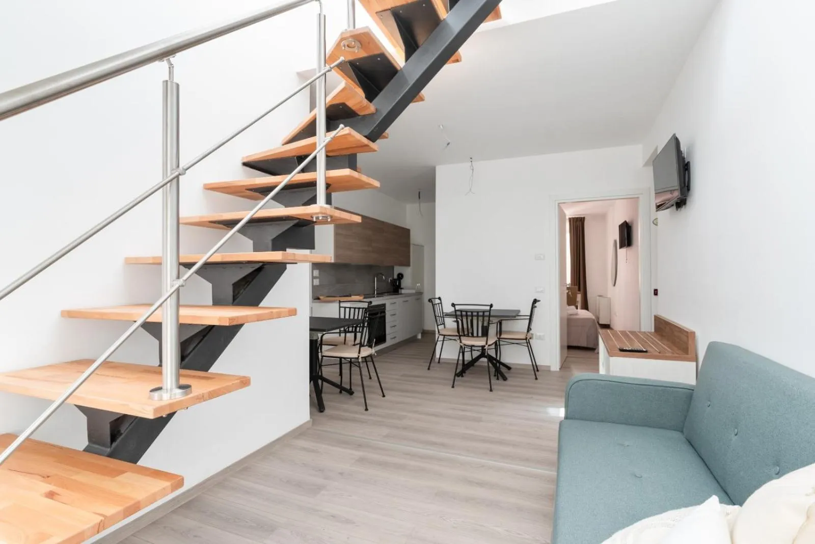 Dining area in Affittacamere L'Eolie