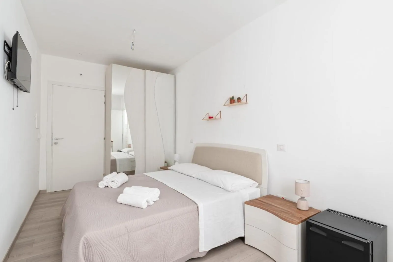 Bedroom in Affittacamere L'Eolie