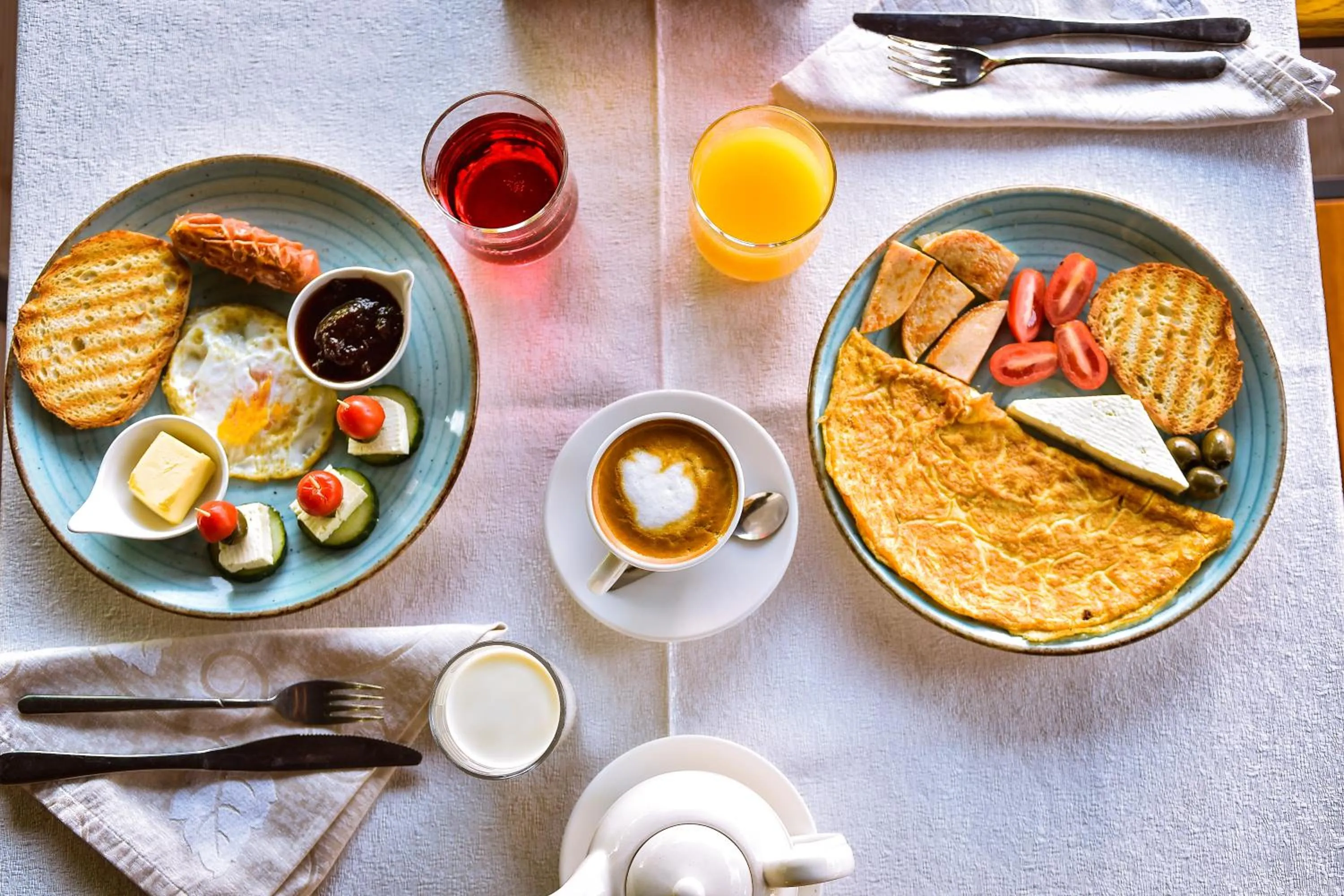 Breakfast in Hotel Jurgen