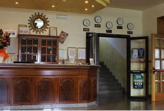 Lobby or reception in Hotel il Focolare