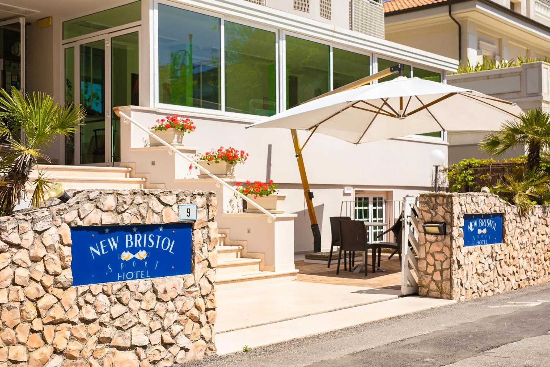 Facade/entrance in New Bristol Sport Hotel