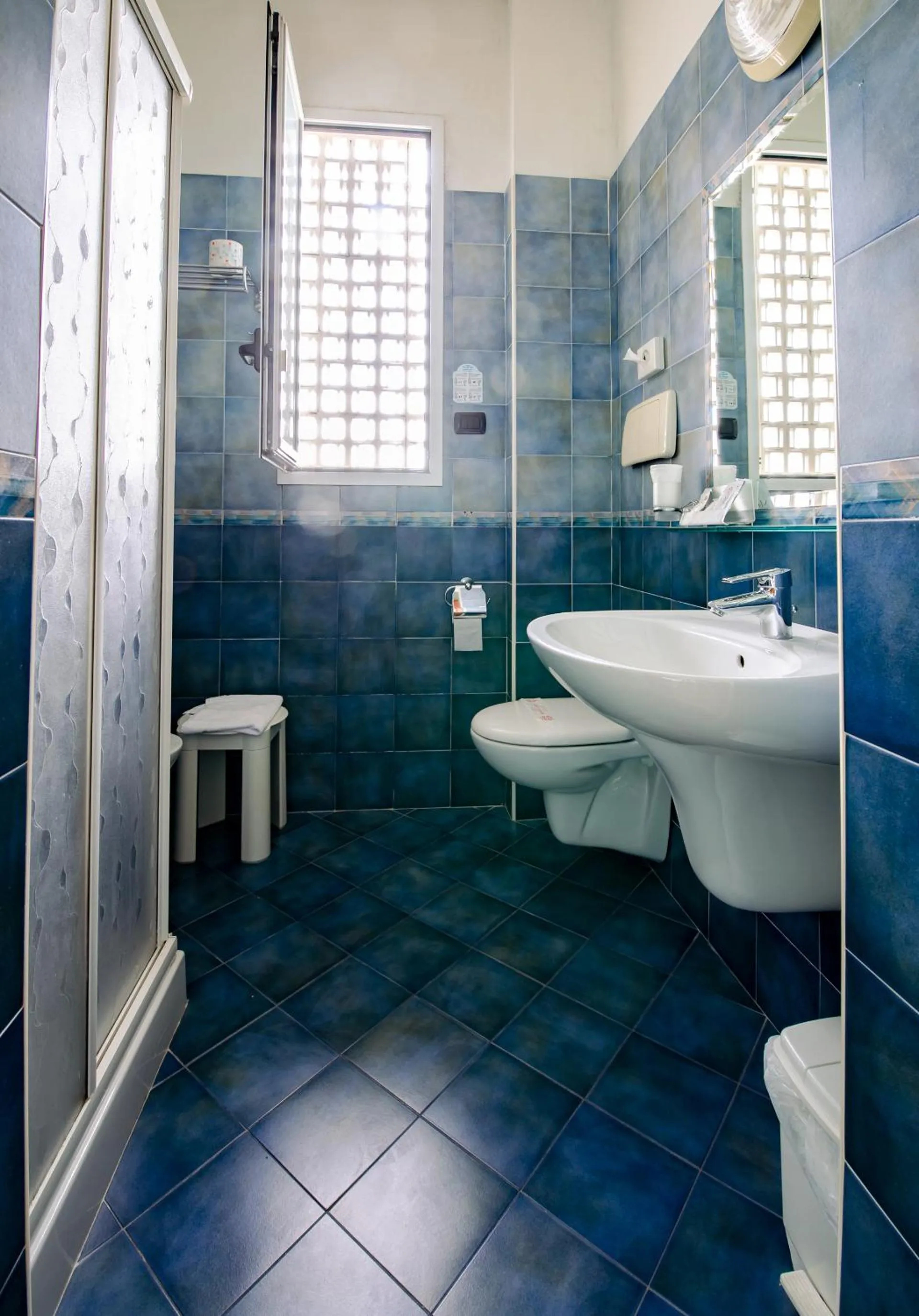 Shower in New Bristol Sport Hotel