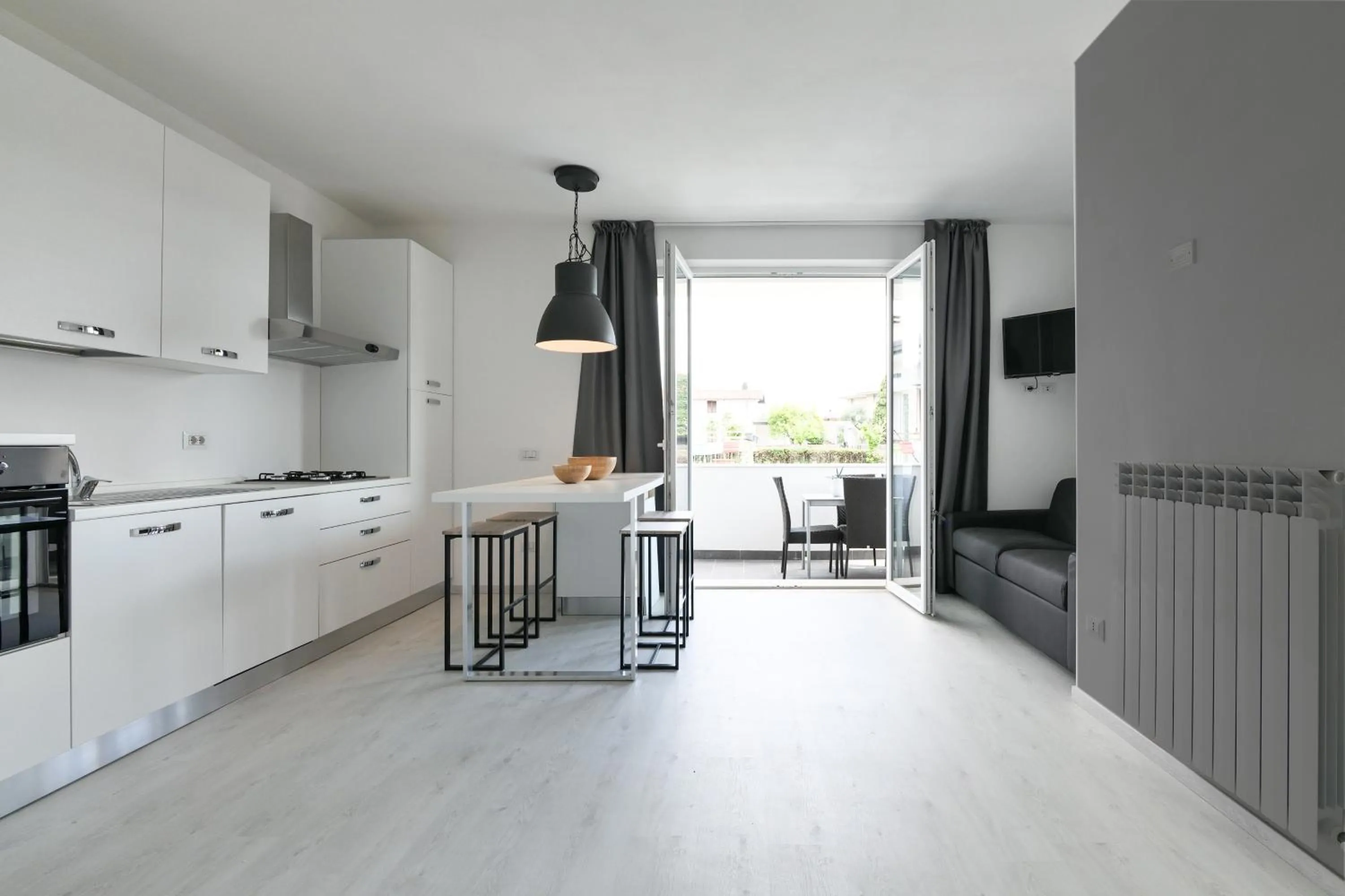 TV and multimedia in Borgo degli Ulivi Residence di Olympic Garda Lake