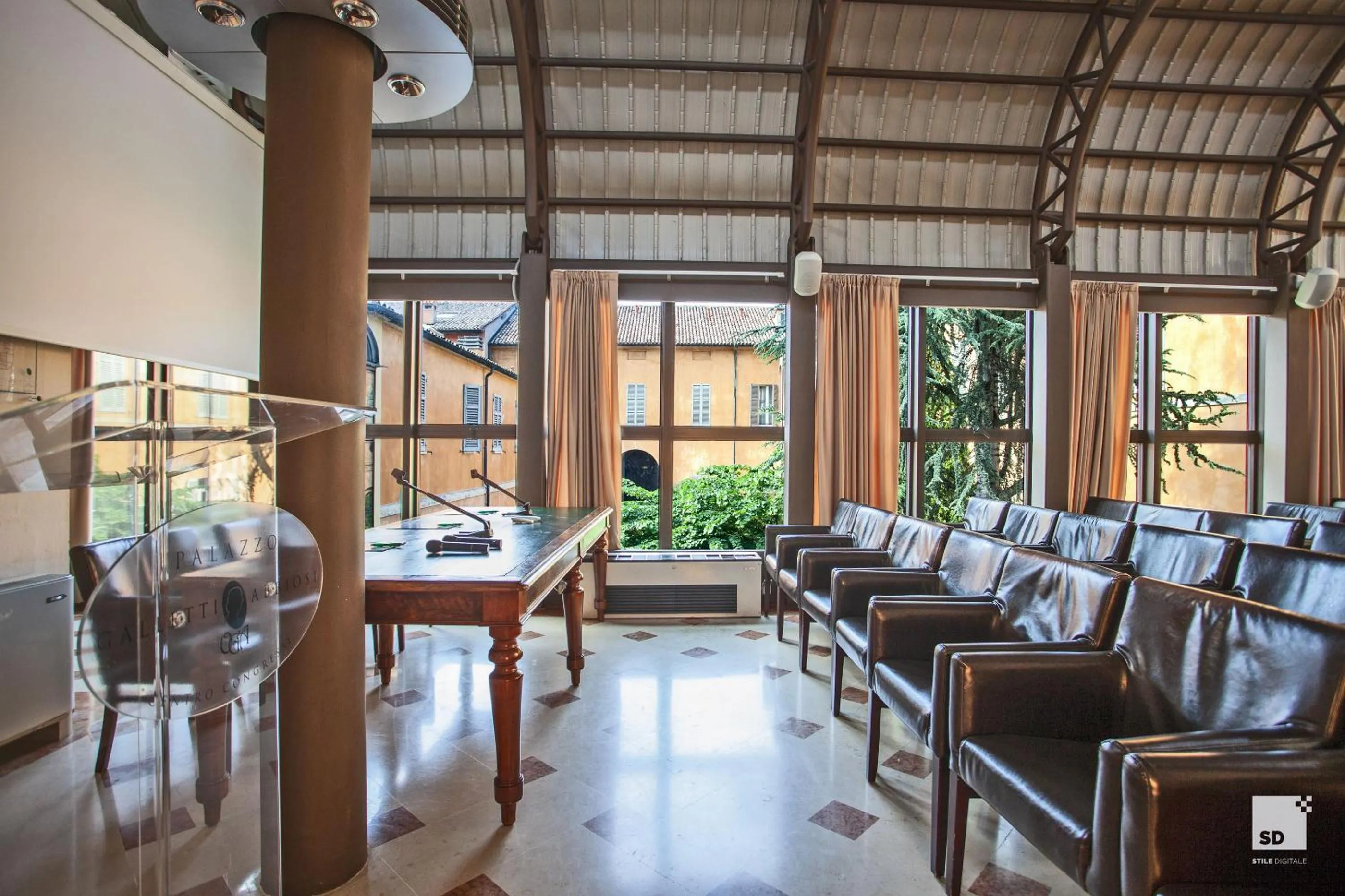 On site in Palazzo Galletti Abbiosi