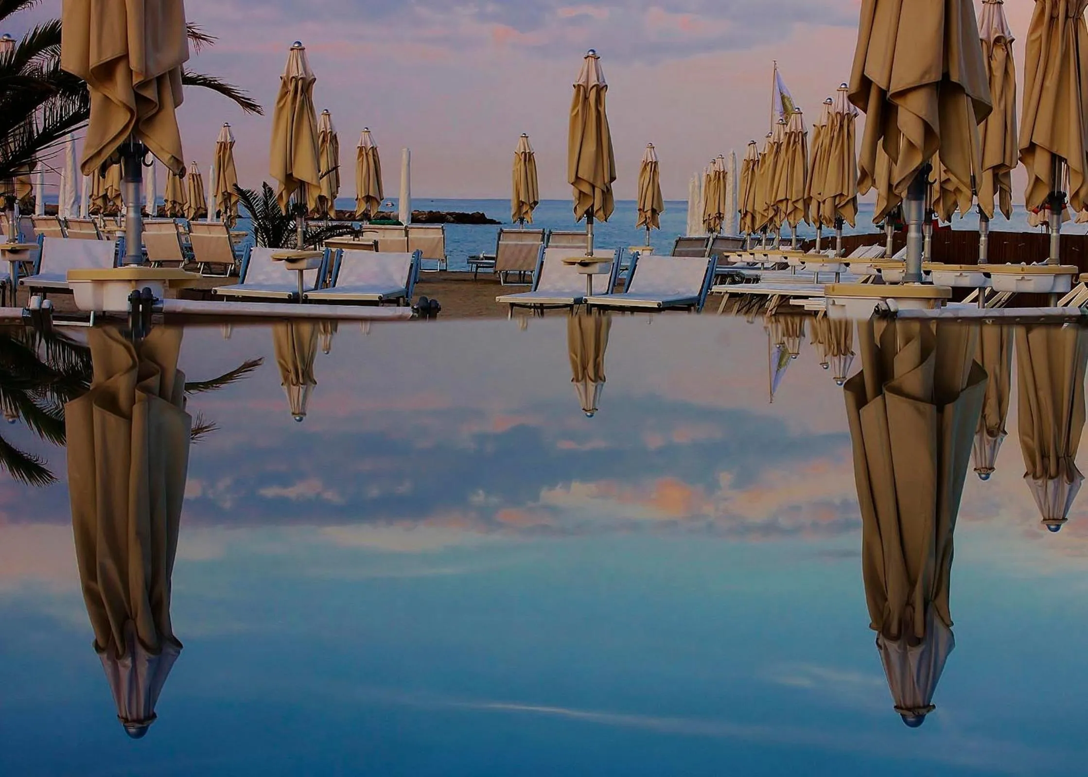 Beach in Hotel Garden Lido