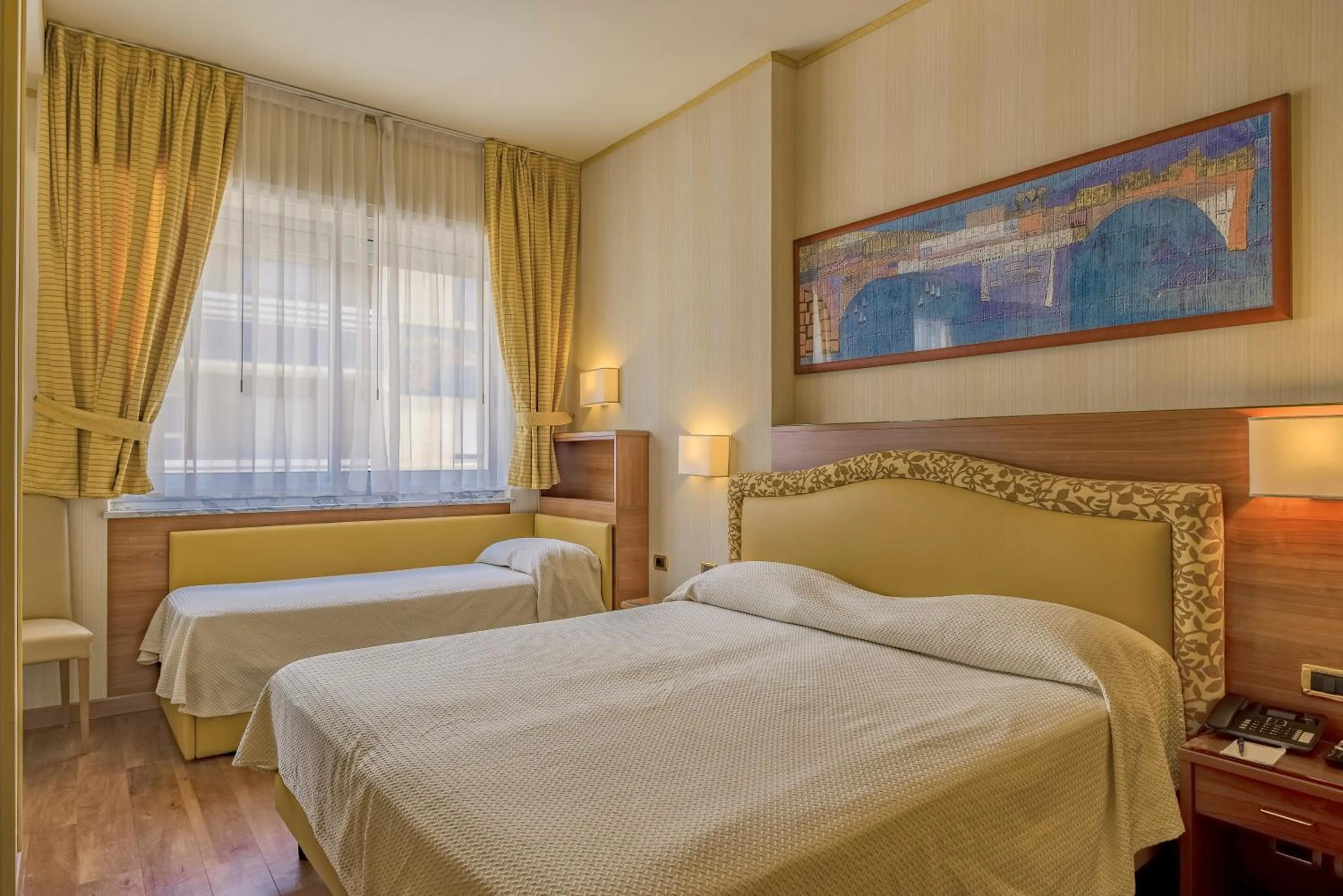 Bedroom, Bed in Hotel Garden Lido