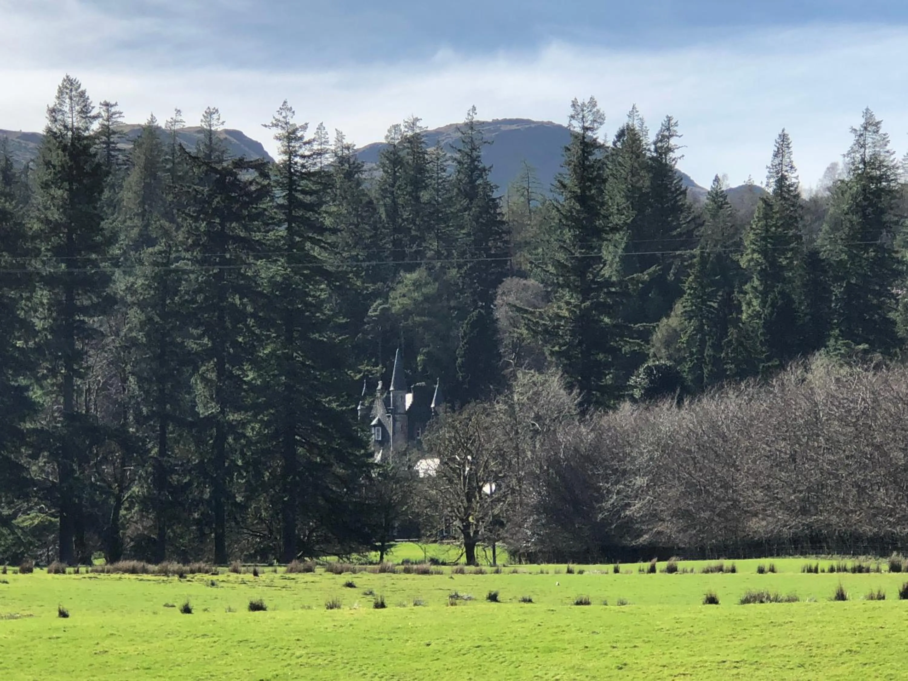 Nearby landmark in Pucks Glen Lodges, Rashfield, by Dunoon