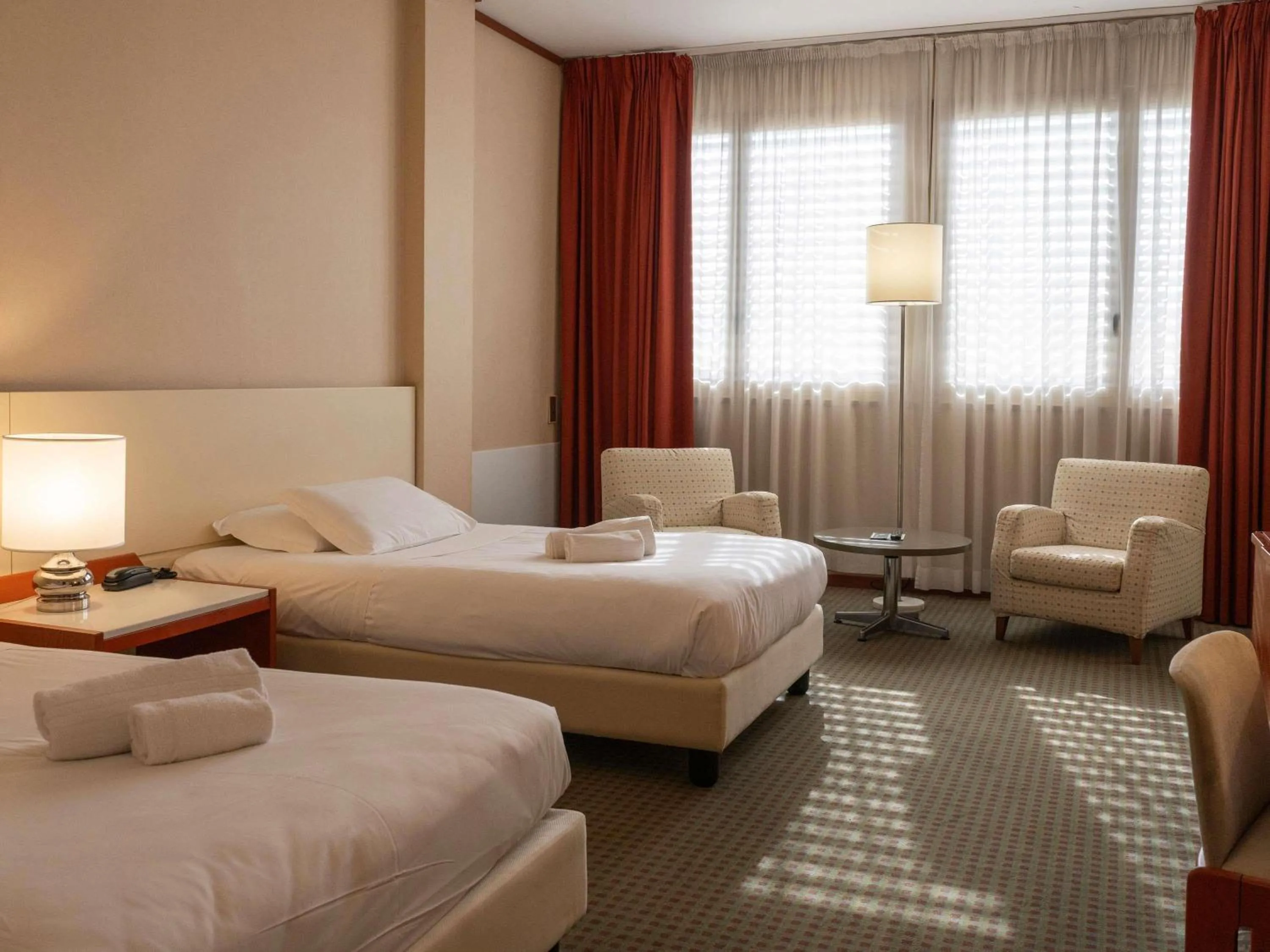 Bedroom, Bed in Mercure Hotel President Lecce