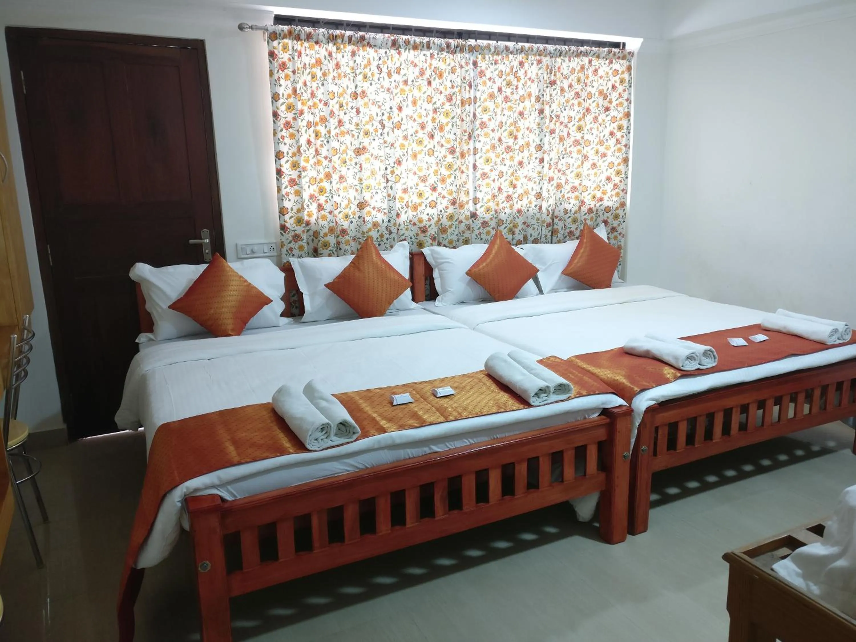 Bed in A V Residency