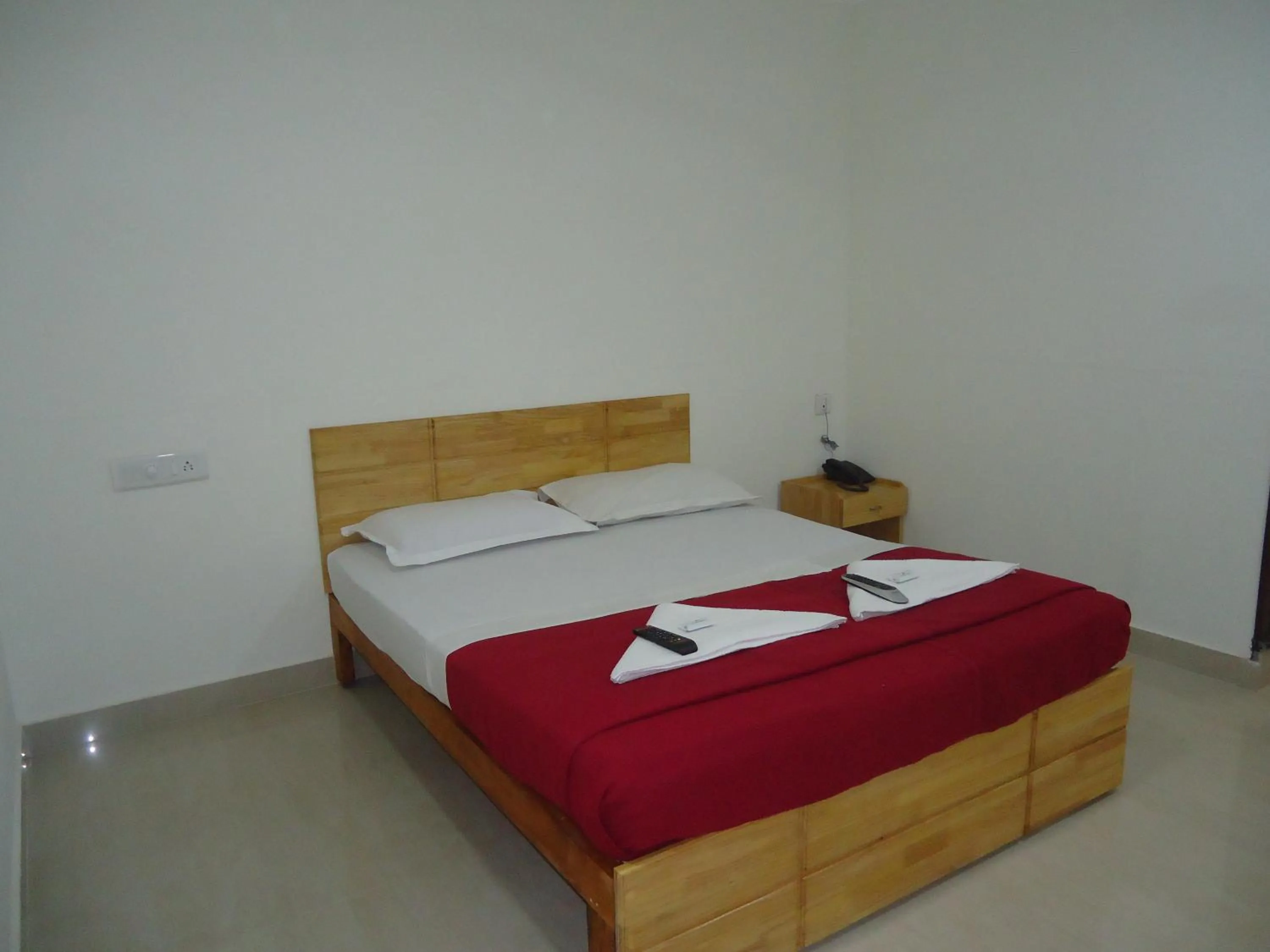 Bed in A V Residency