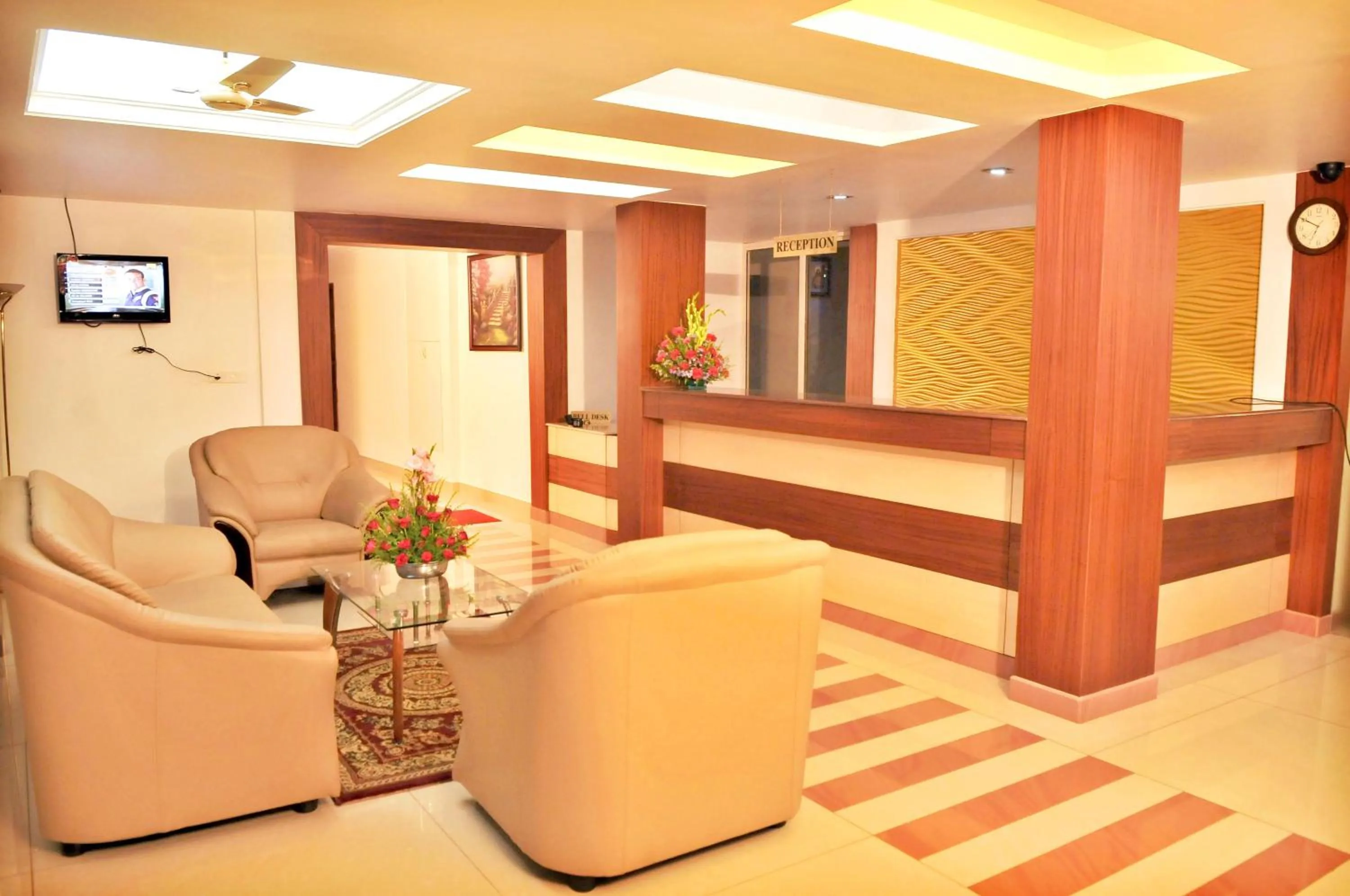 Lobby or reception in A V Residency
