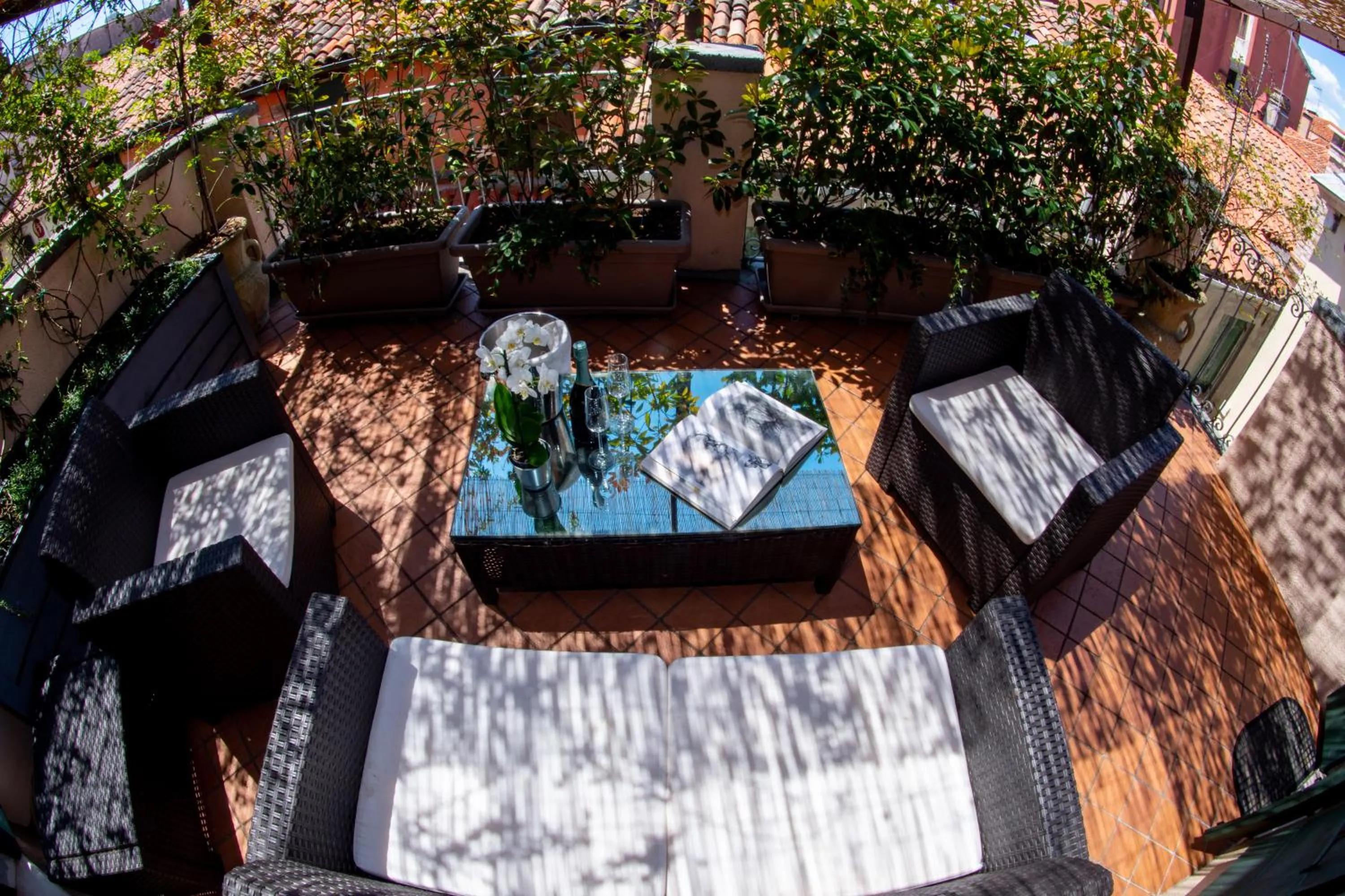 Balcony/Terrace in Cà dell'arte Suite