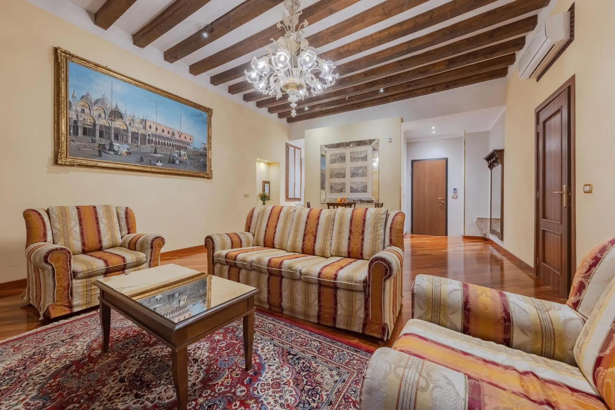 Living room in Cà dell'arte Suite