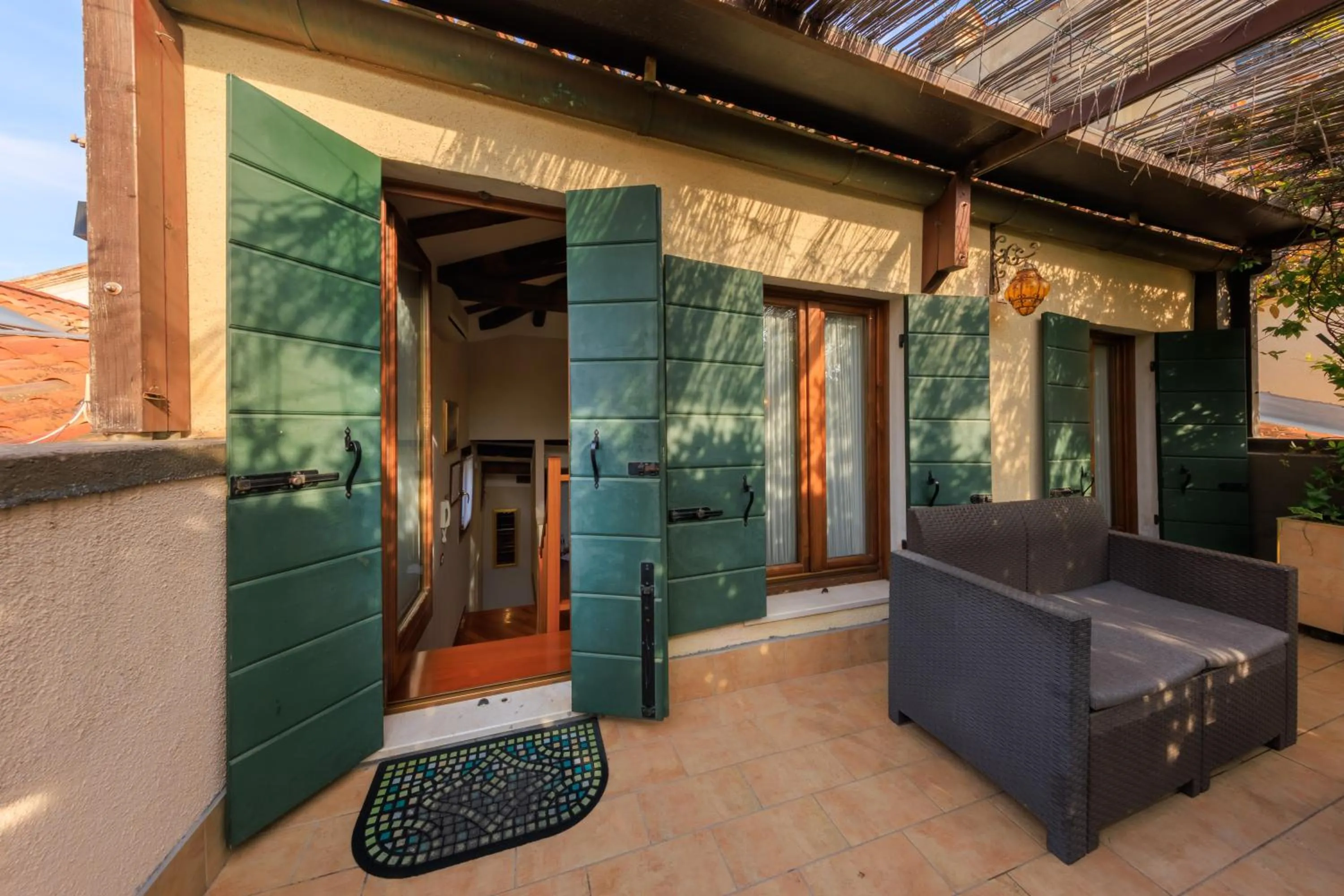 Balcony/Terrace in Cà dell'arte Suite