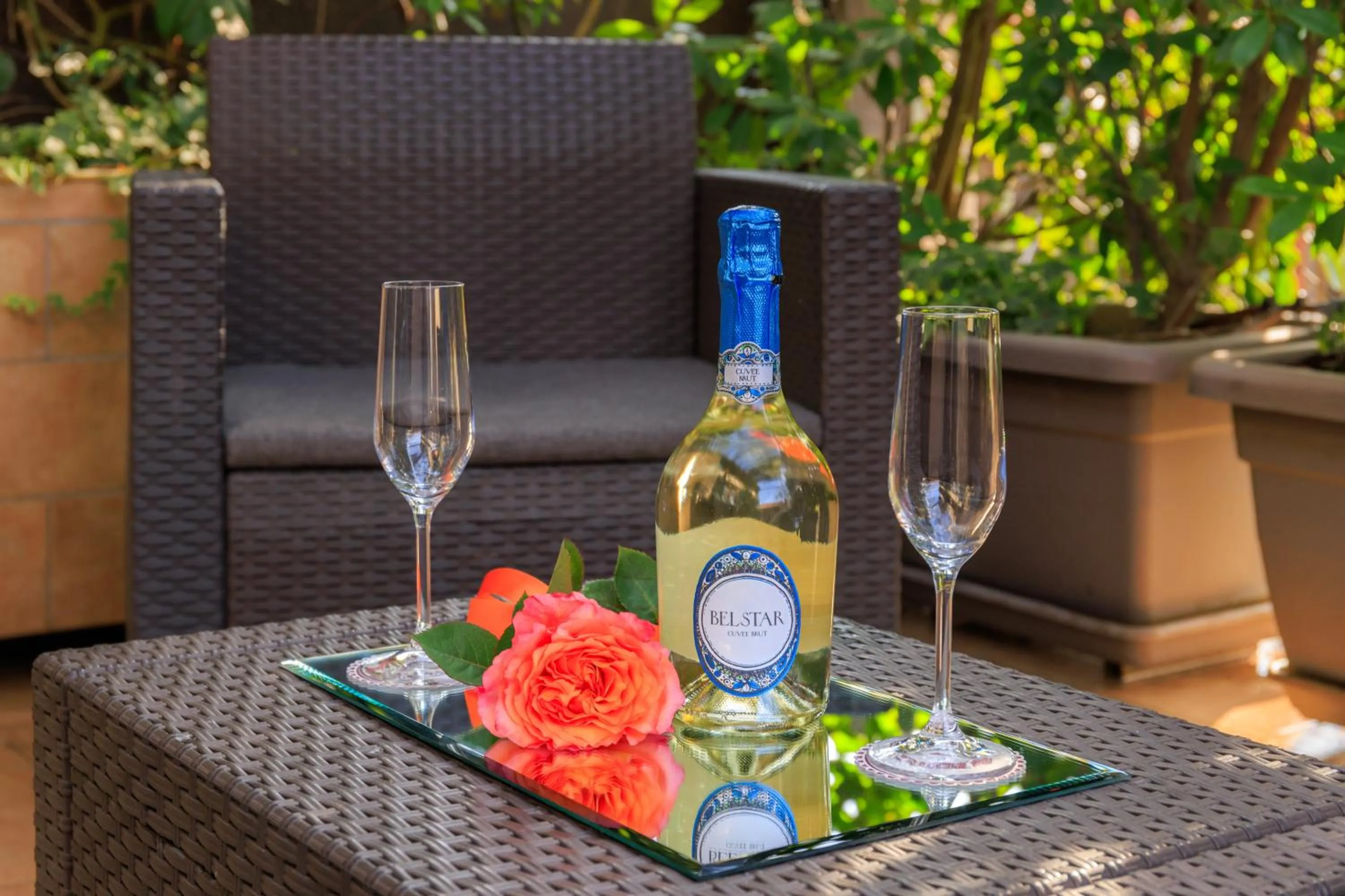 Balcony/Terrace in Cà dell'arte Suite