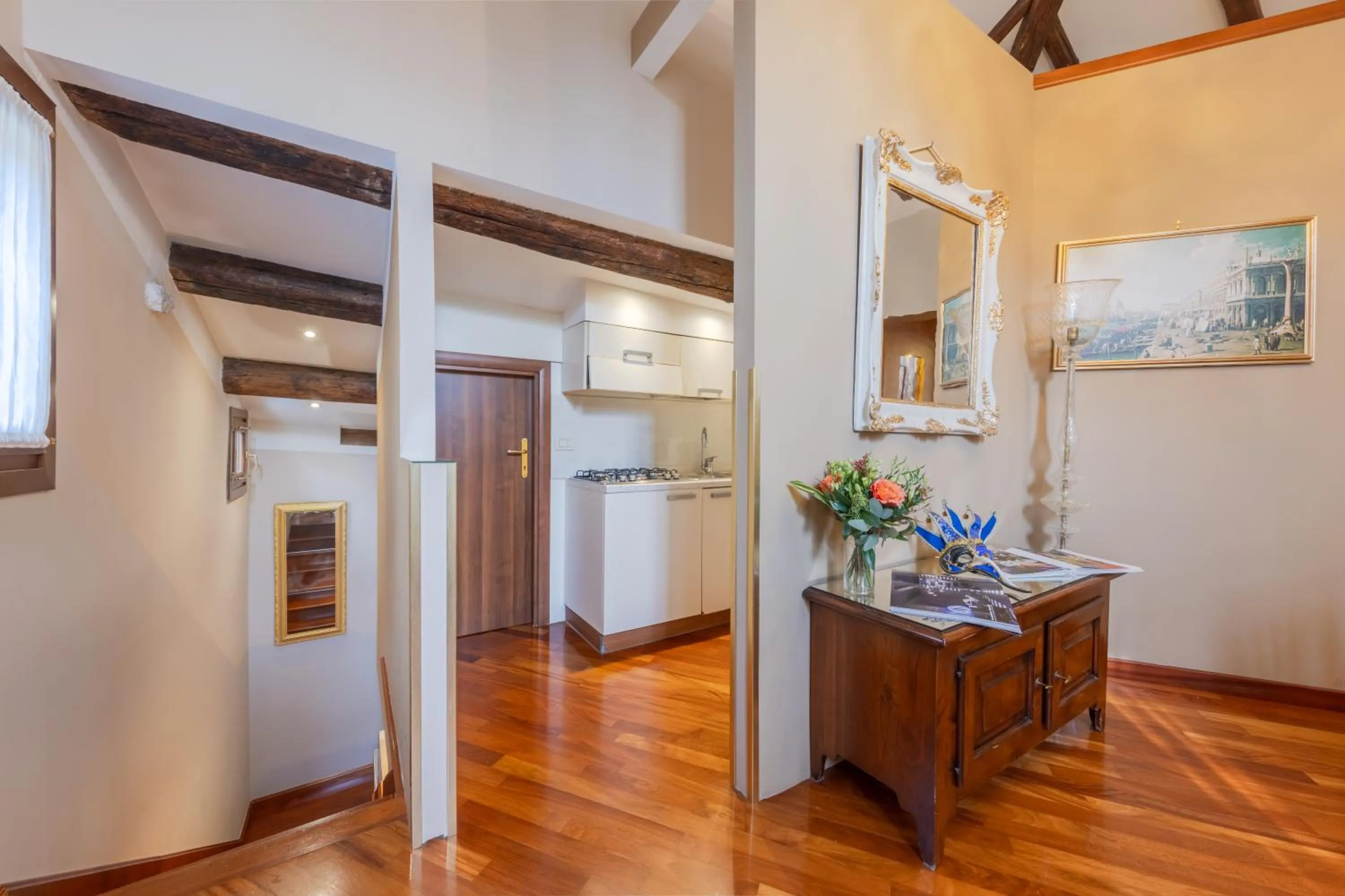 Living room in Cà dell'arte Suite