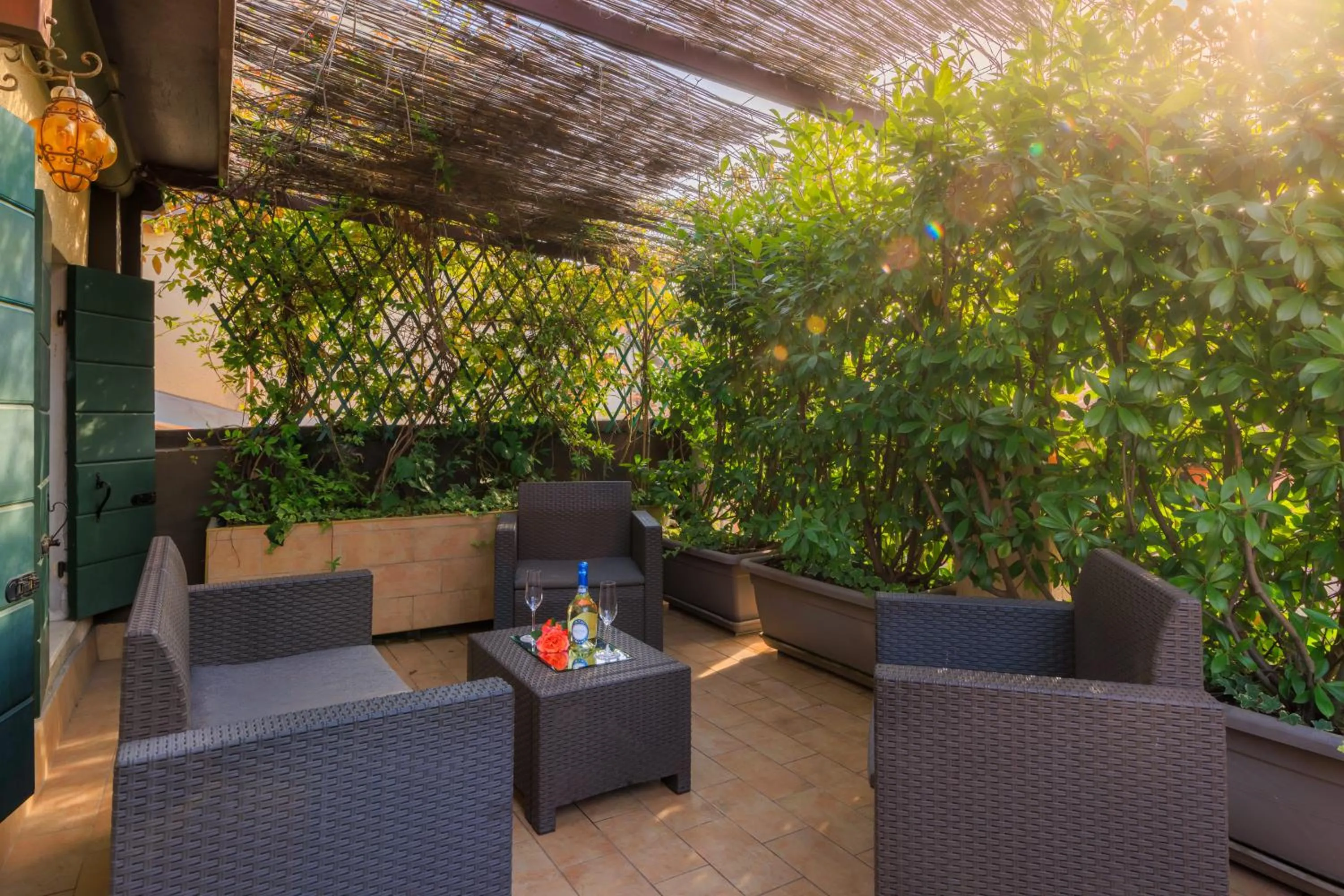 Balcony/Terrace in Cà dell'arte Suite