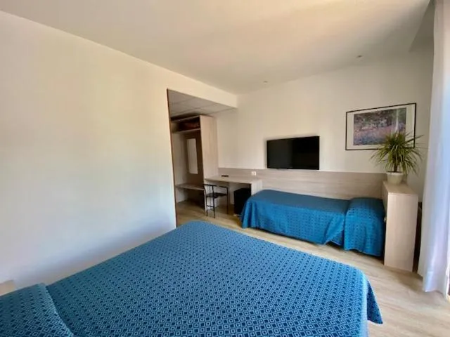 Bed in Hotel Garibaldi