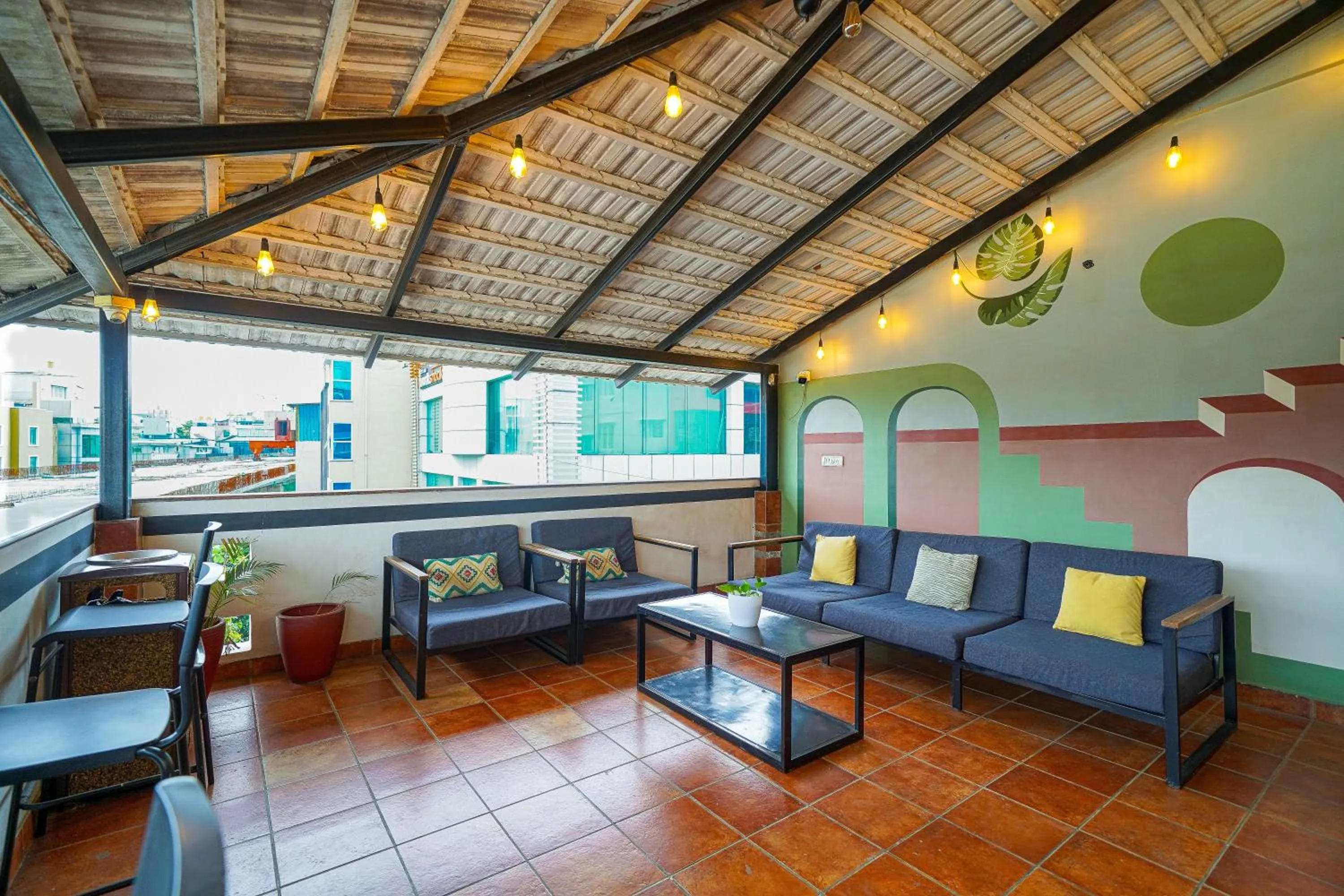 Balcony/Terrace in Olive Zip Koramangala 100Ft Road by Embassy Group