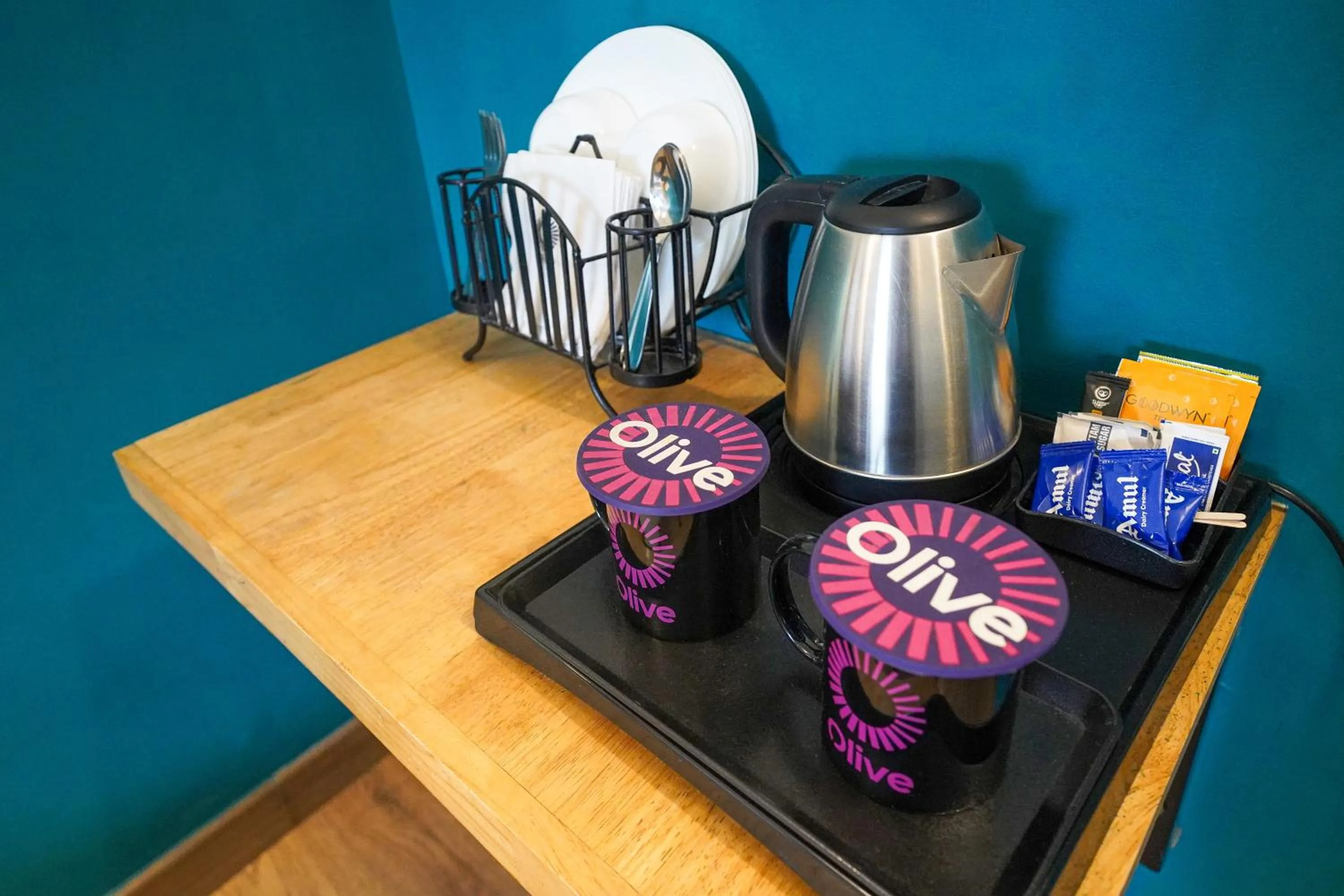 Coffee/tea facilities in Olive Zip Koramangala 100Ft Road by Embassy Group