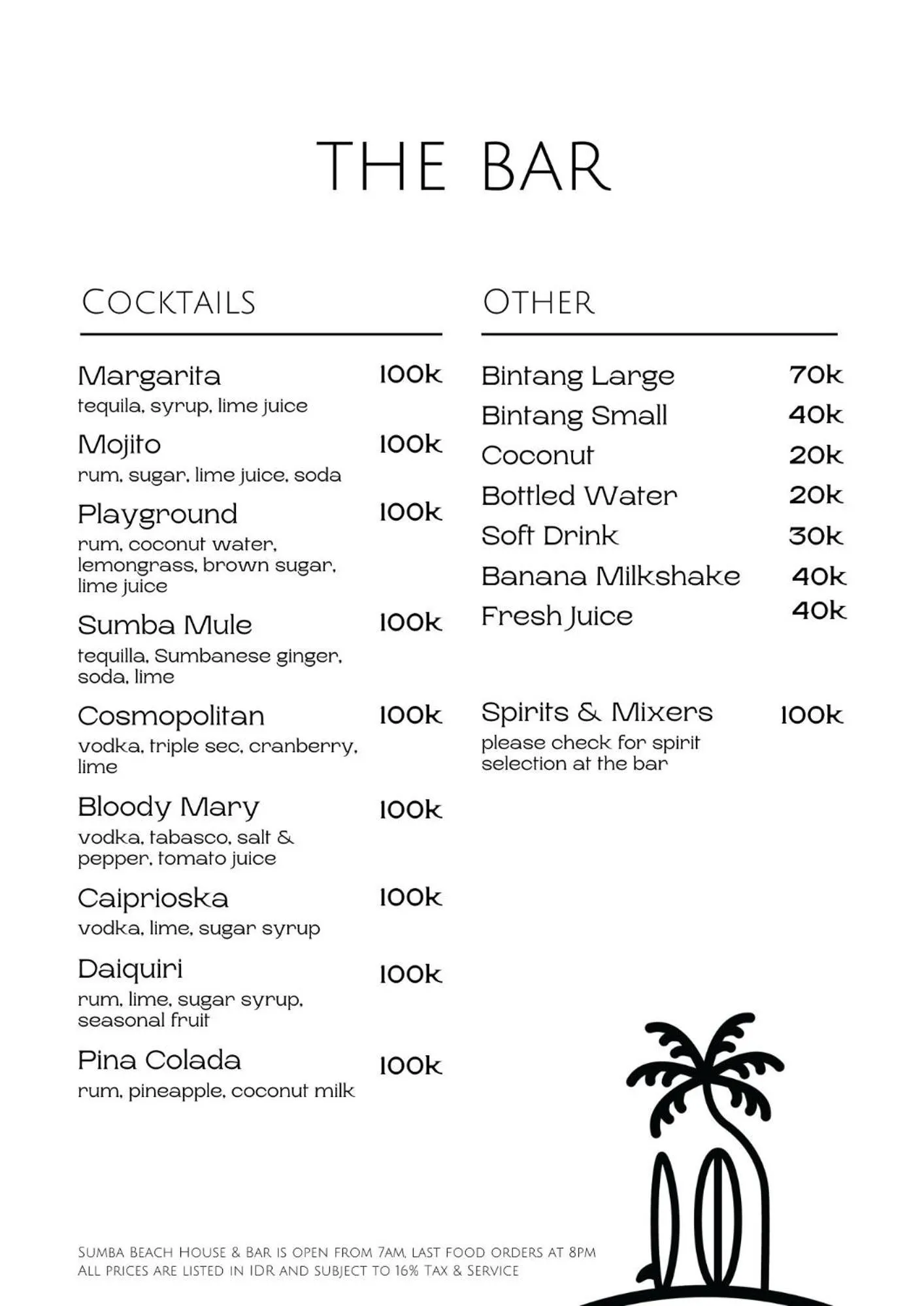 Lounge or bar in Sumba Beach House