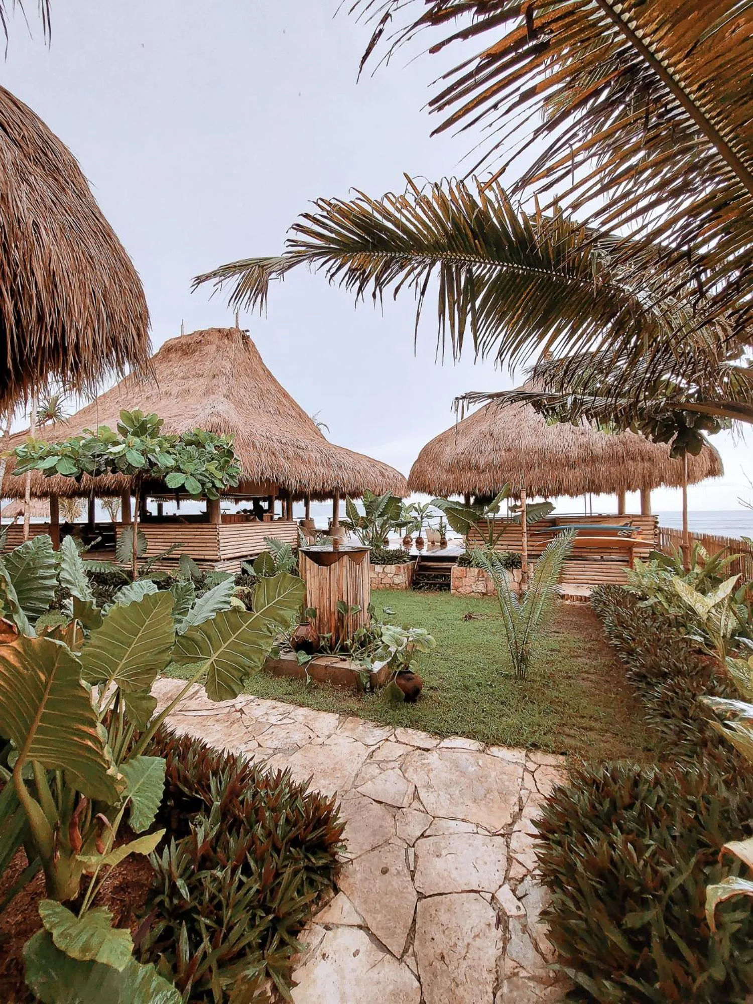 Garden in Sumba Beach House