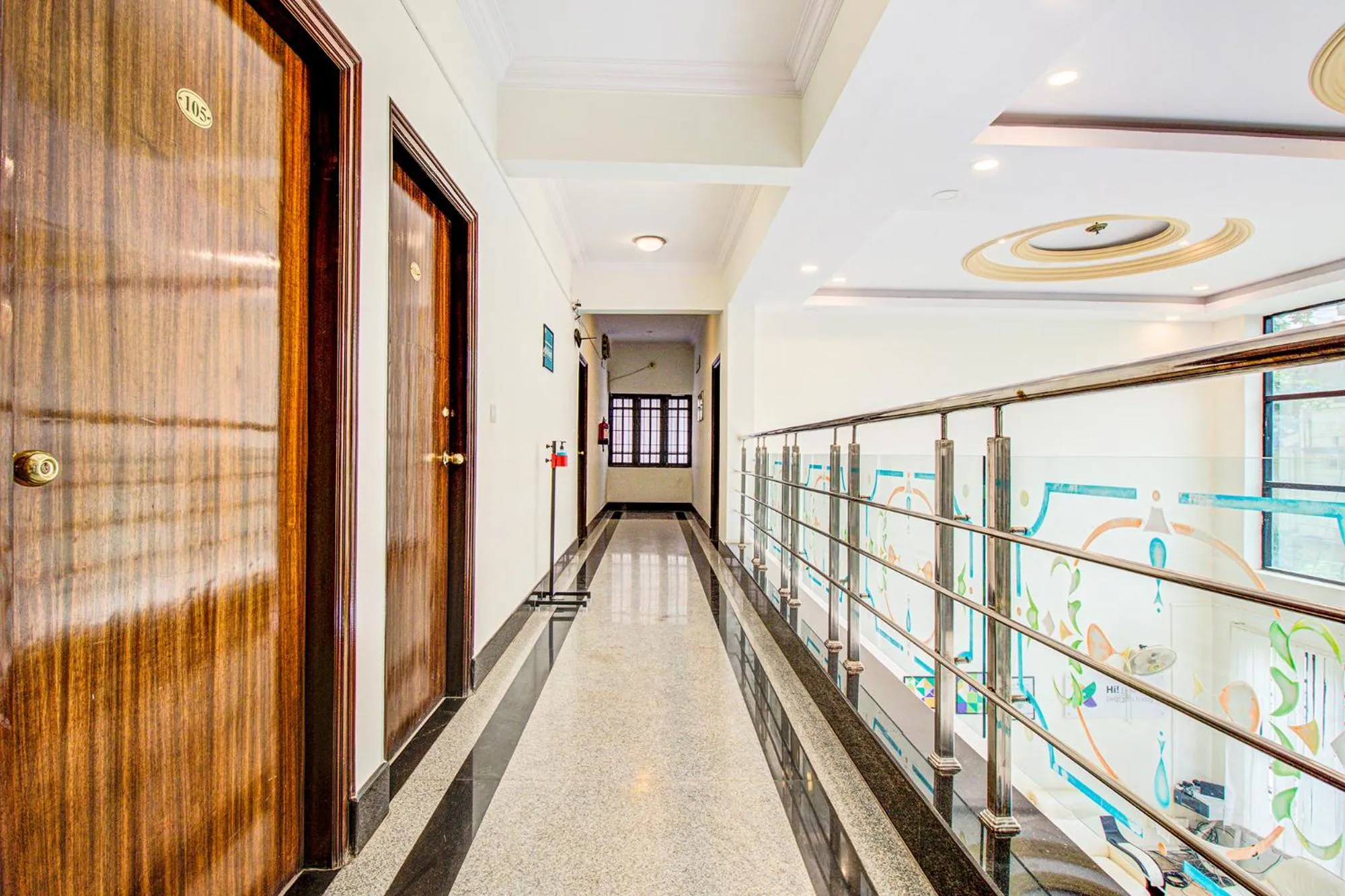 Lobby or reception in FabHotel Emara Grand - HAL Old Airport Road