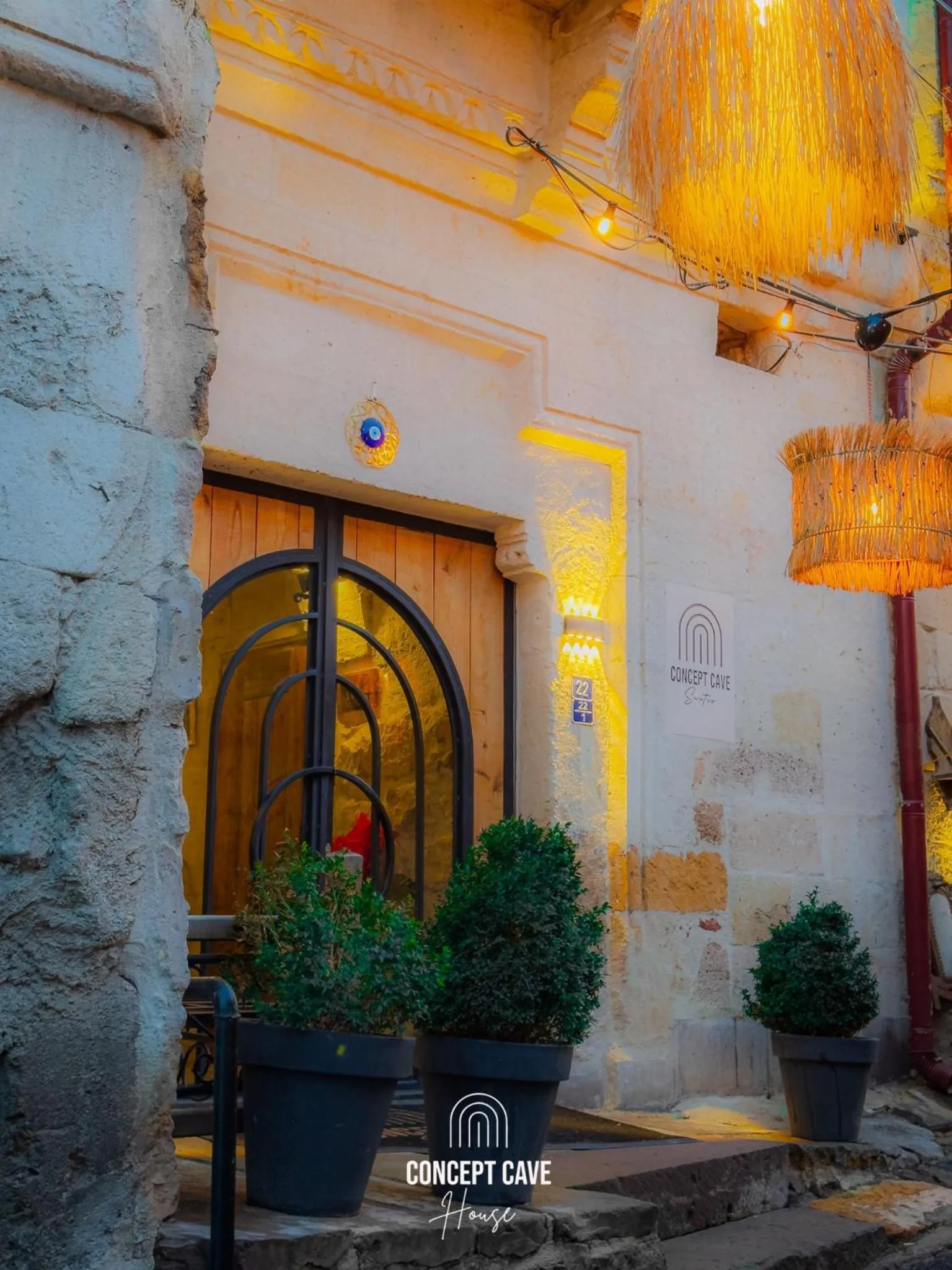 Property building in Concept Cave House