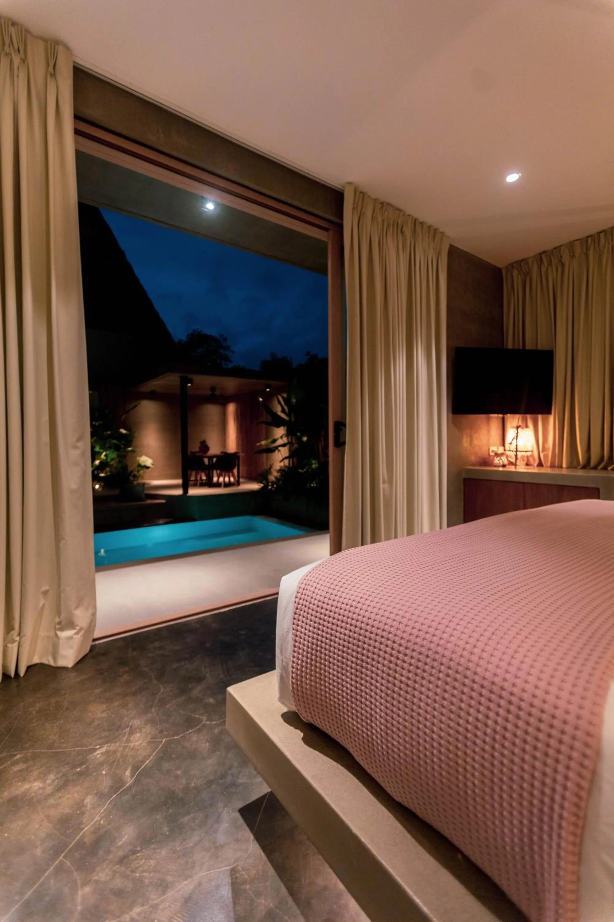 Property building, Bed in Panorama Villas El Nido