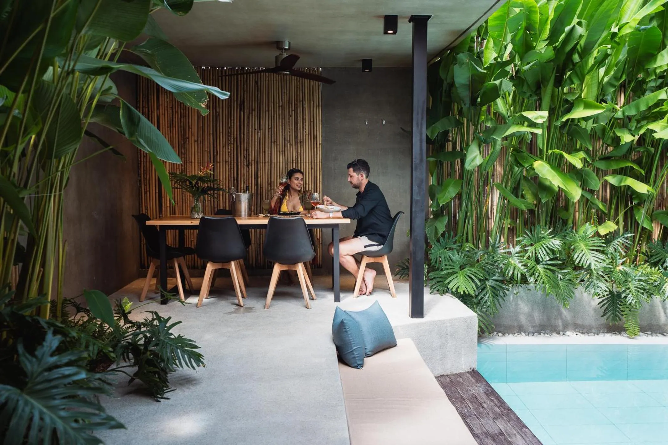 Dining area in Panorama Villas El Nido