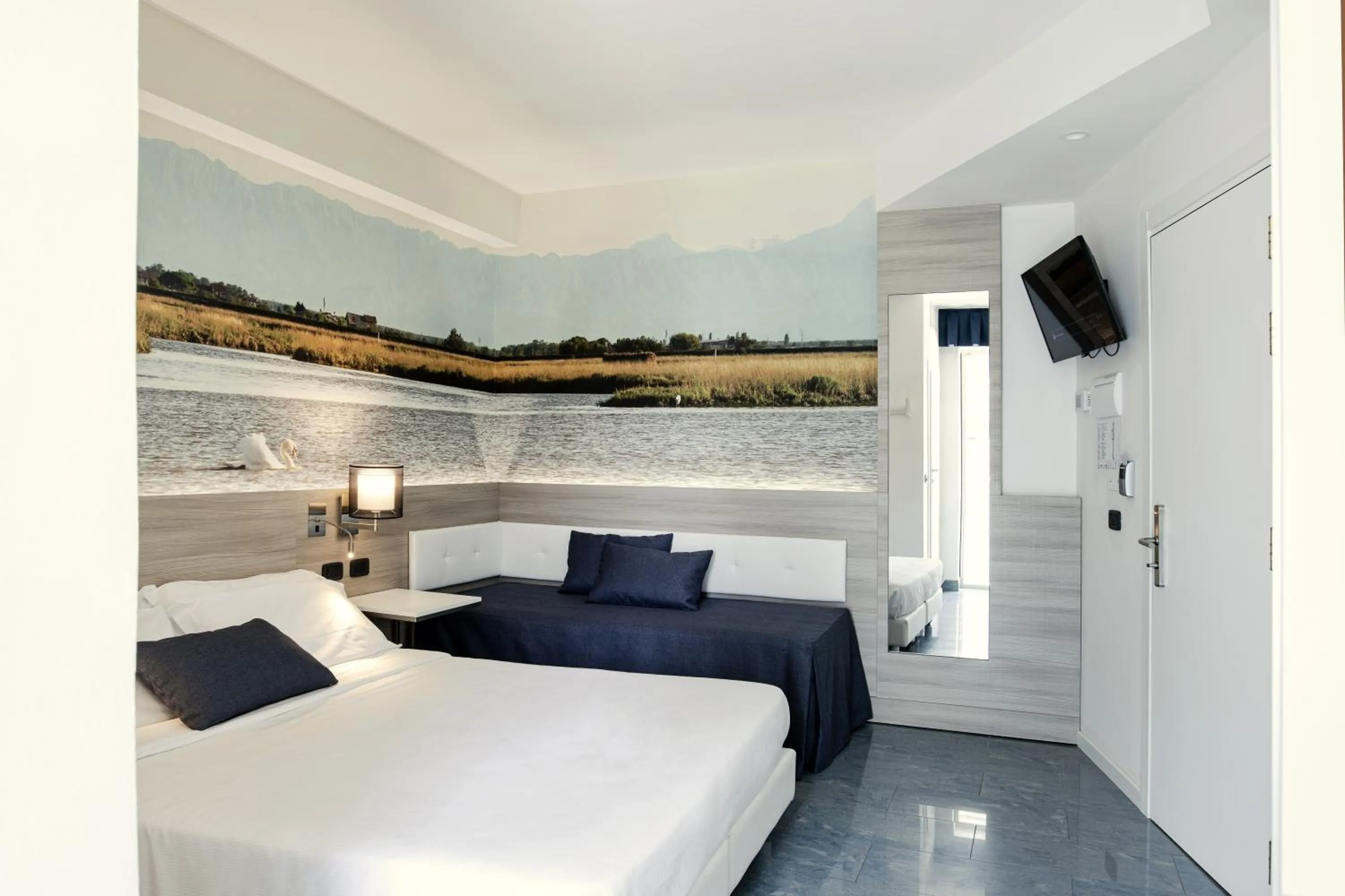 Bedroom, Bed in Hotel Parigi