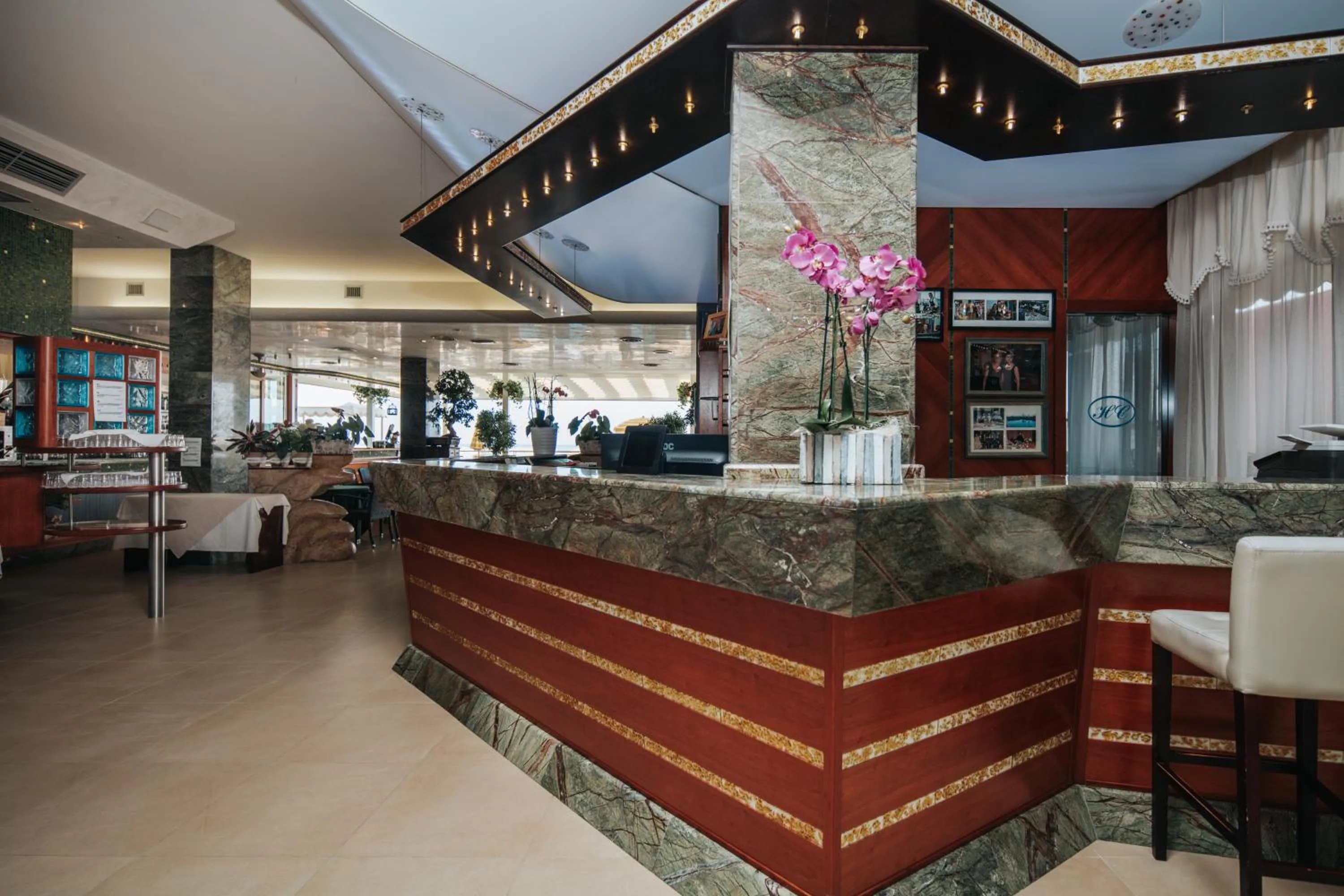 Lobby or reception in Hotel Capitol