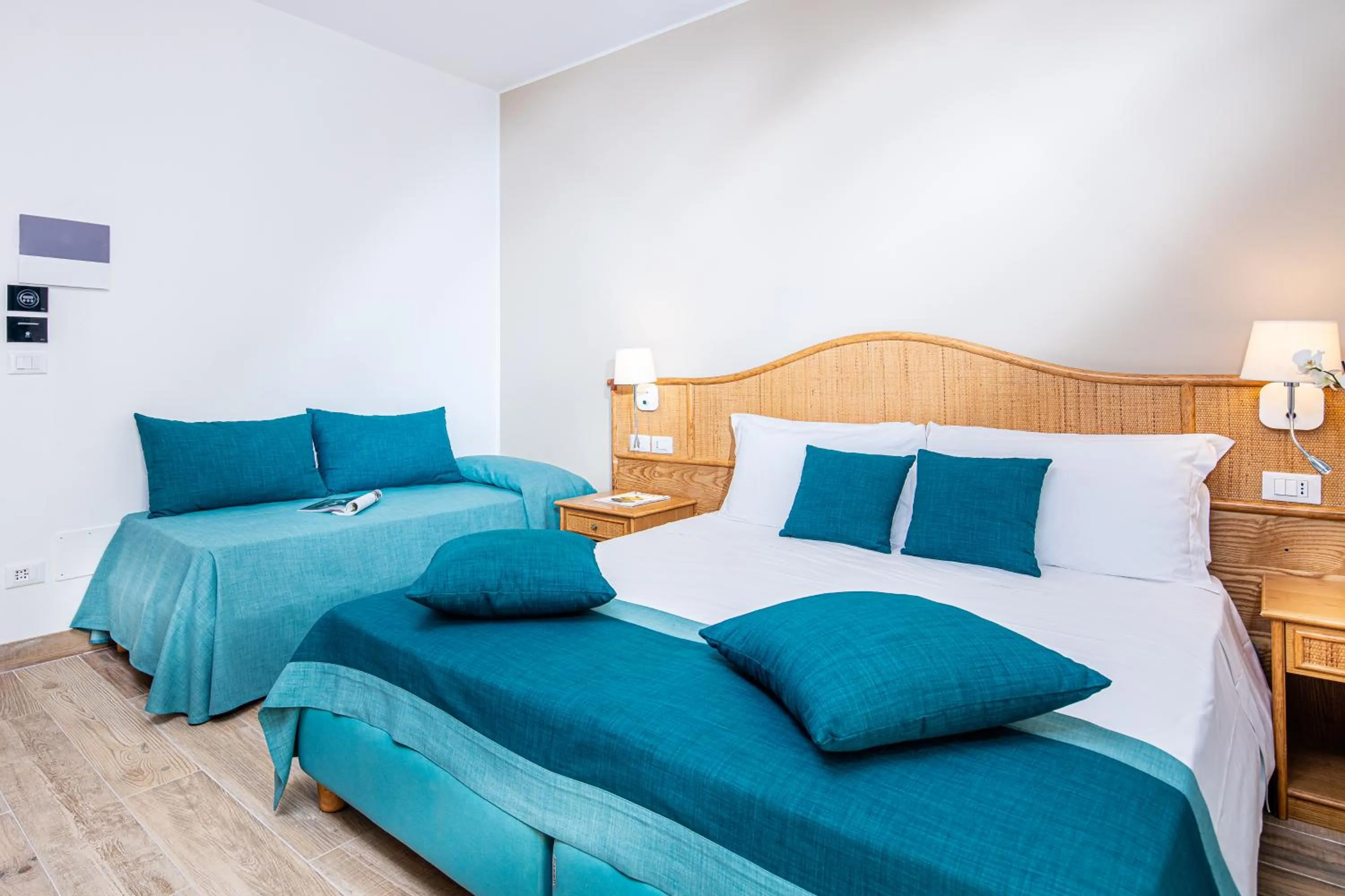 Bed in Hotel Capitol