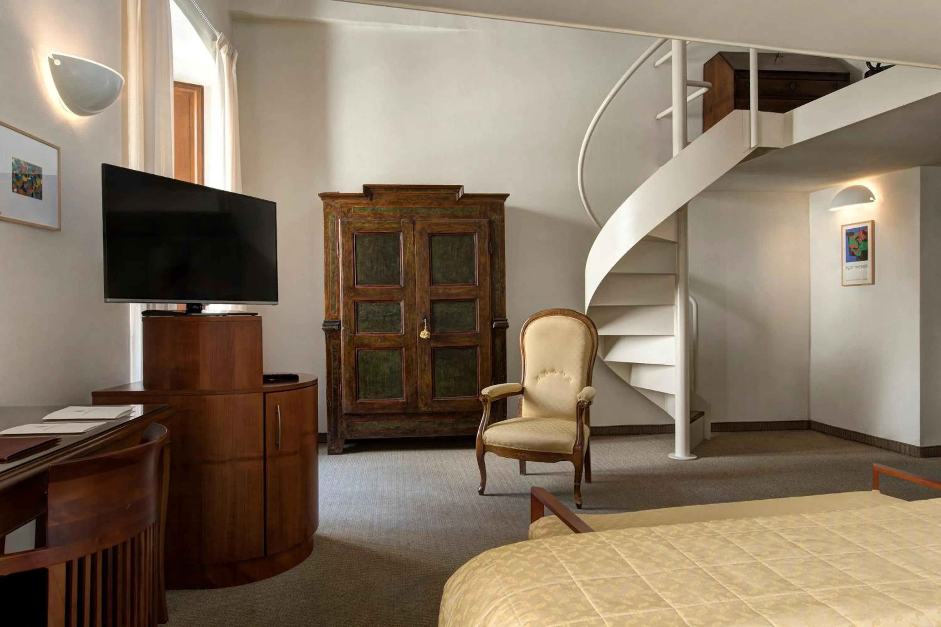 Bed in Hotel Tiferno