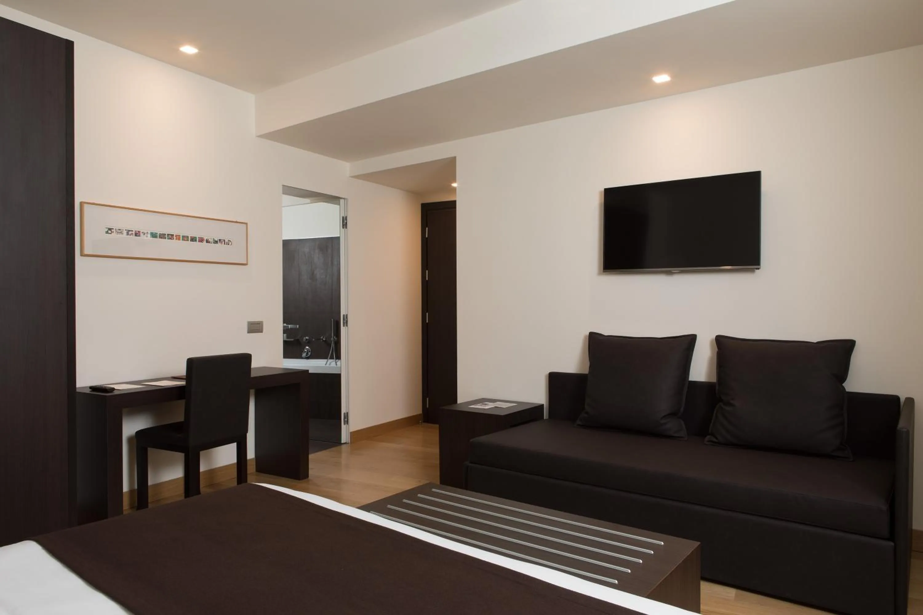 Bed in Hotel Tiferno