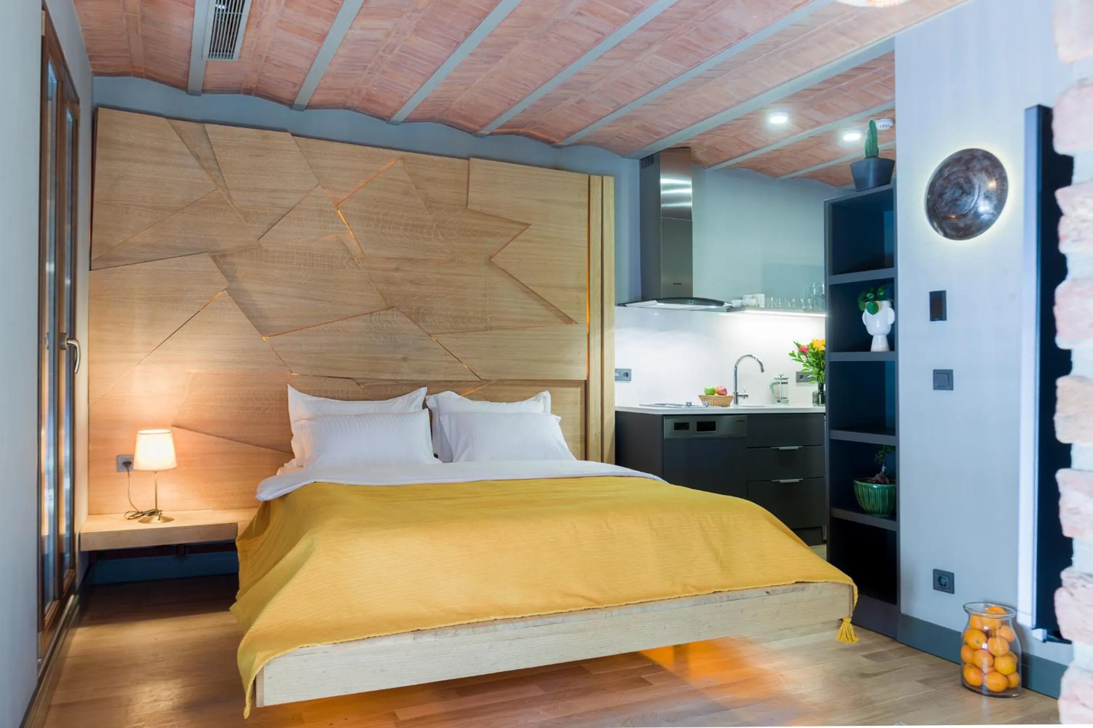 Bed in Art Pera Suites