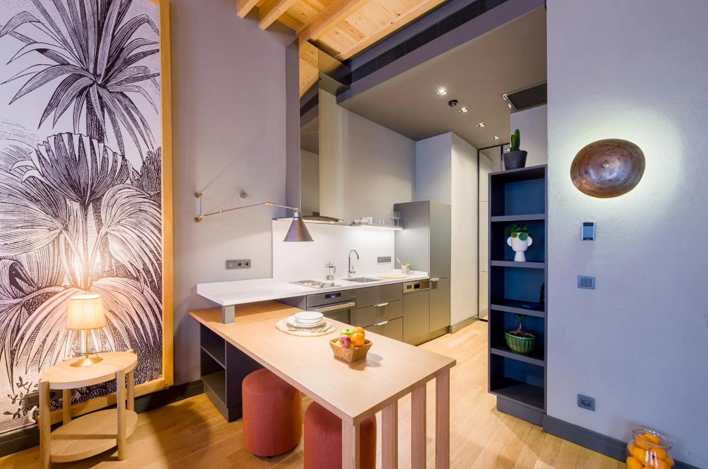 kitchen in Art Pera Suites