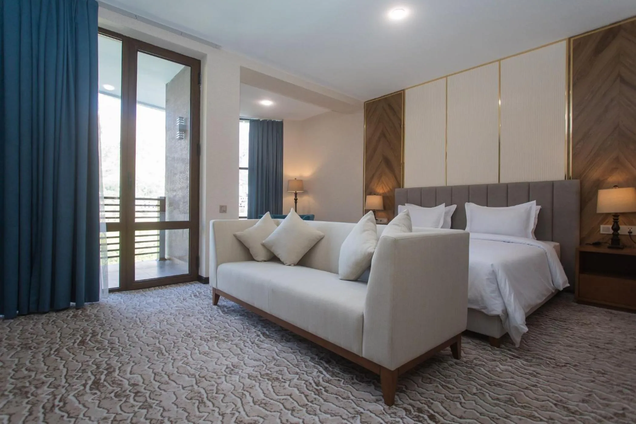 Bed in ARCHAZOR Mountain Resort