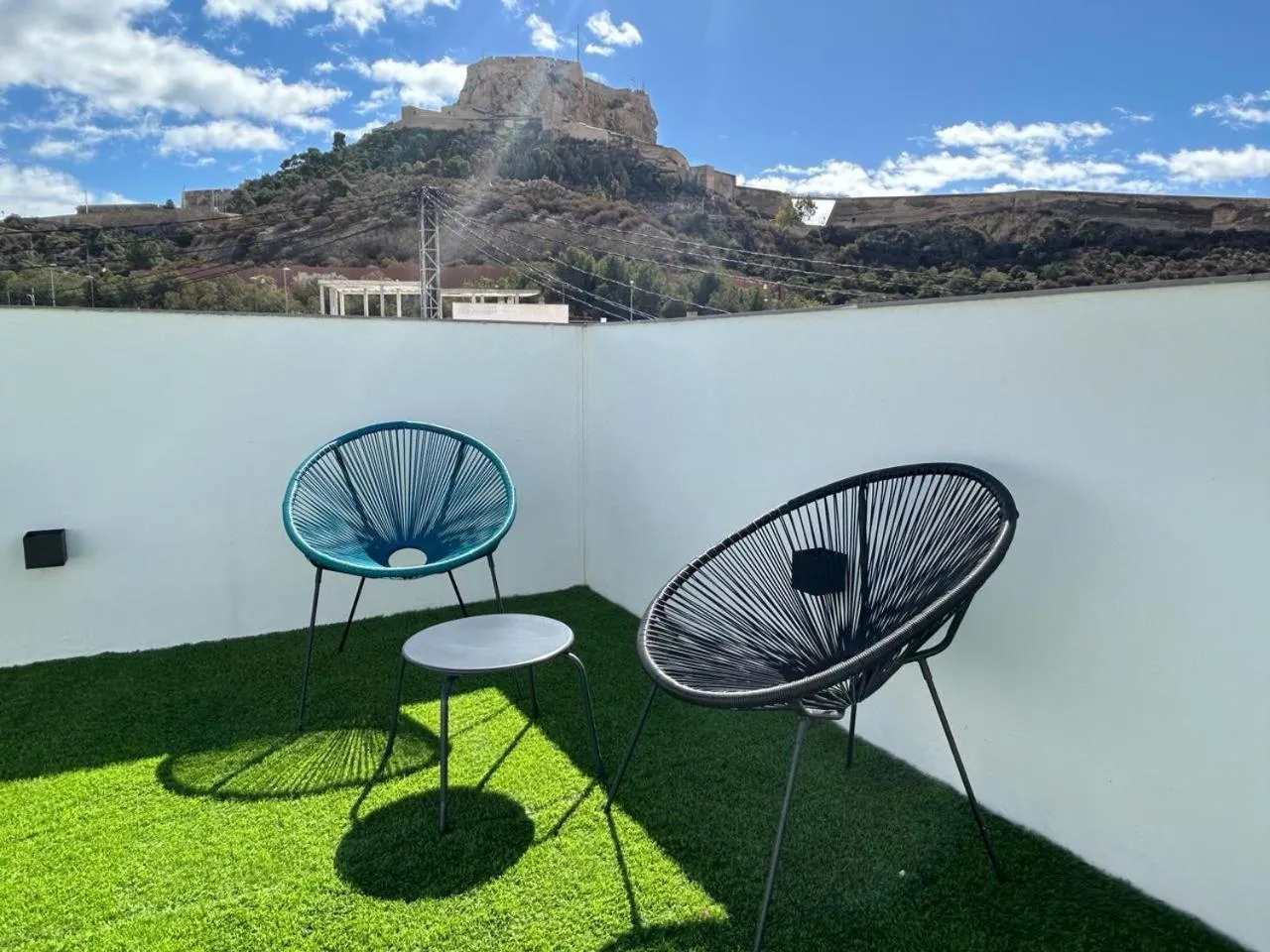 Balcony/Terrace in Apart-hotel Happy Life