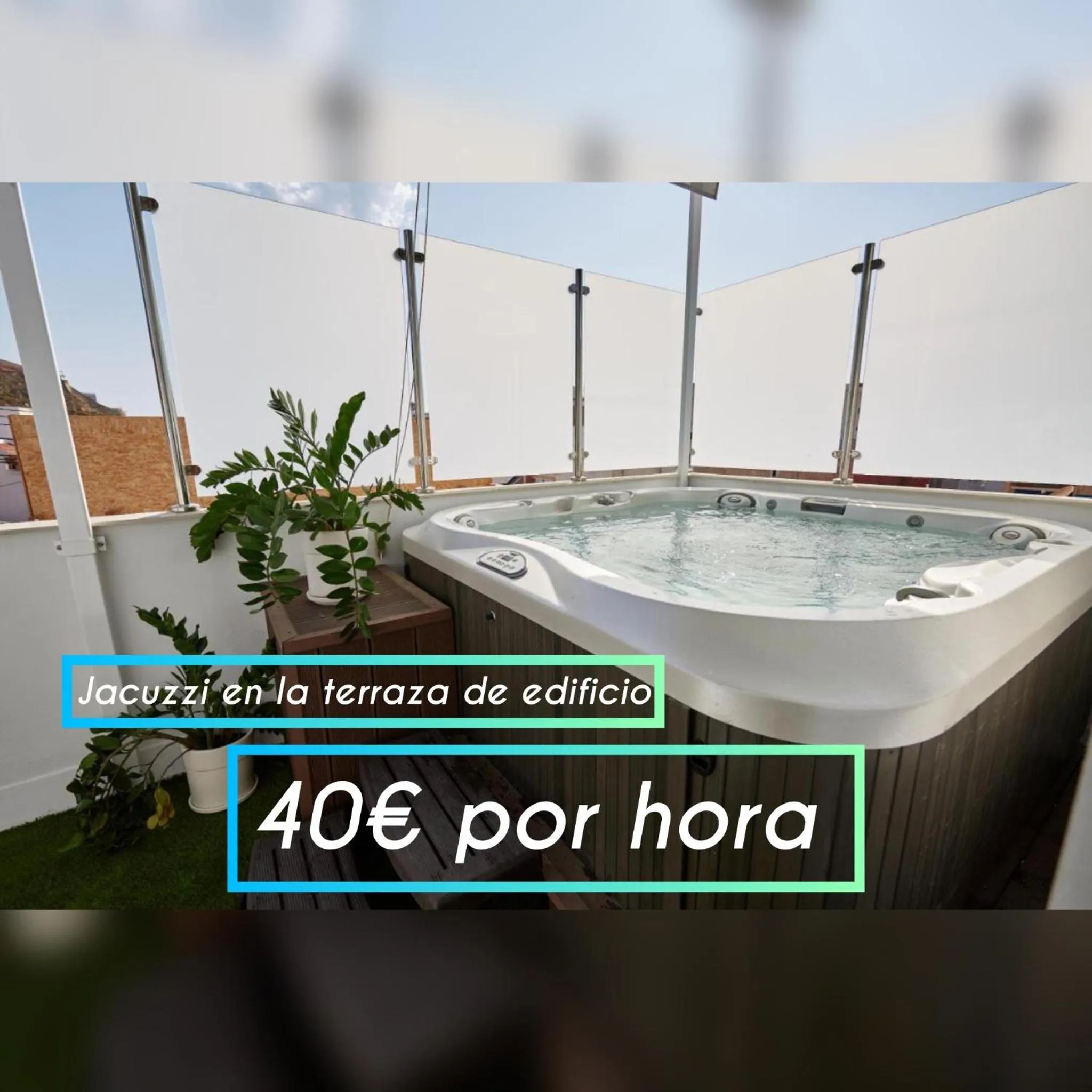 Hot Tub in Apart-hotel Happy Life